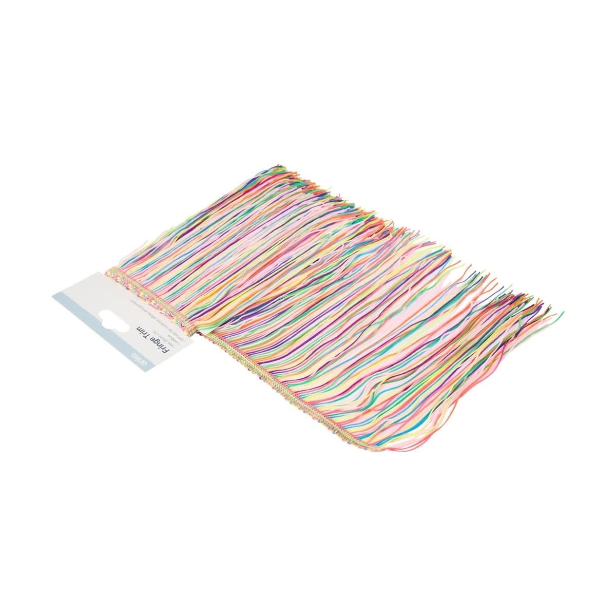 3 Fringe Trim - Rainbow, 3 of 3