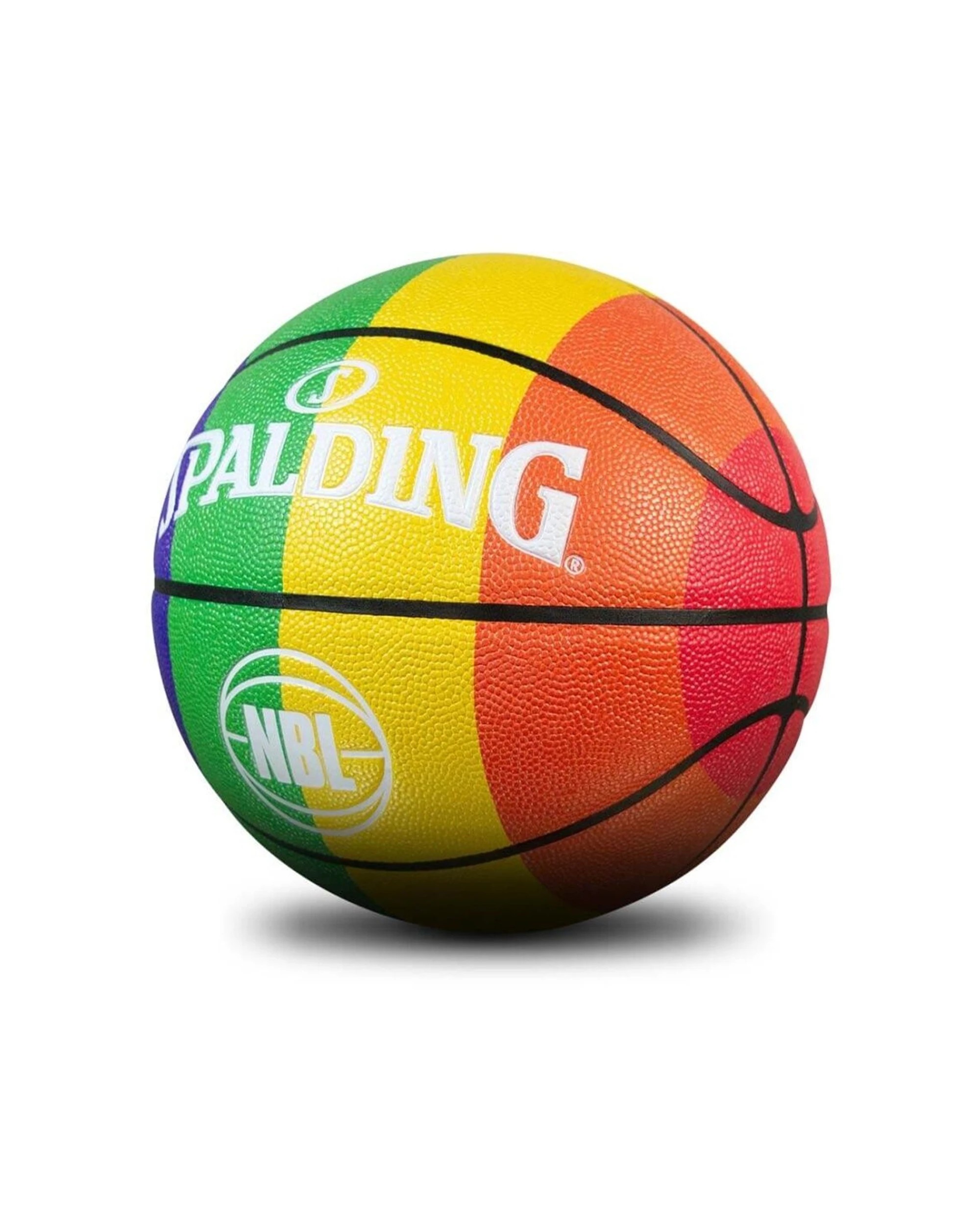 3 Spalding NBL Pride Indoor & Outdoor Ball Composite Leather Basketball Size 7 - Multi, 3 of 3