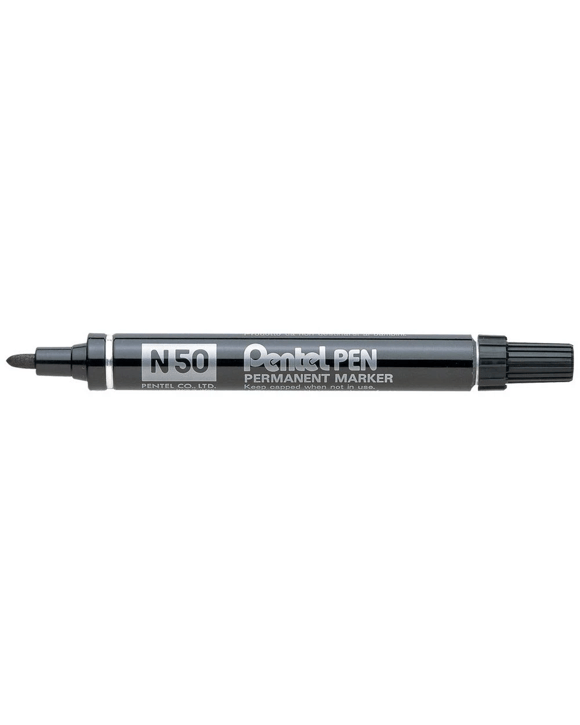 Pentel N50 Permanent Marker Bullet Tip Black