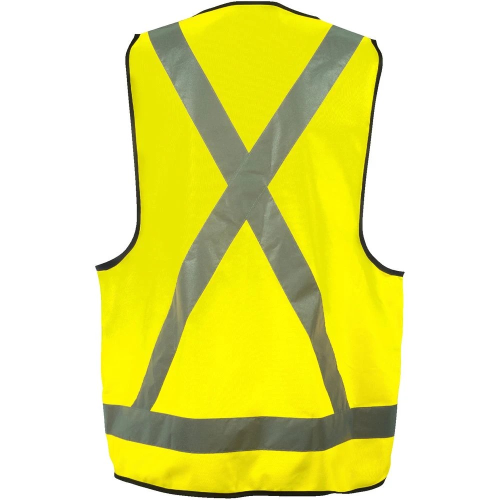 2 Trafalgar Hi-Vis Safety Vest Yellow L, 2 of 2