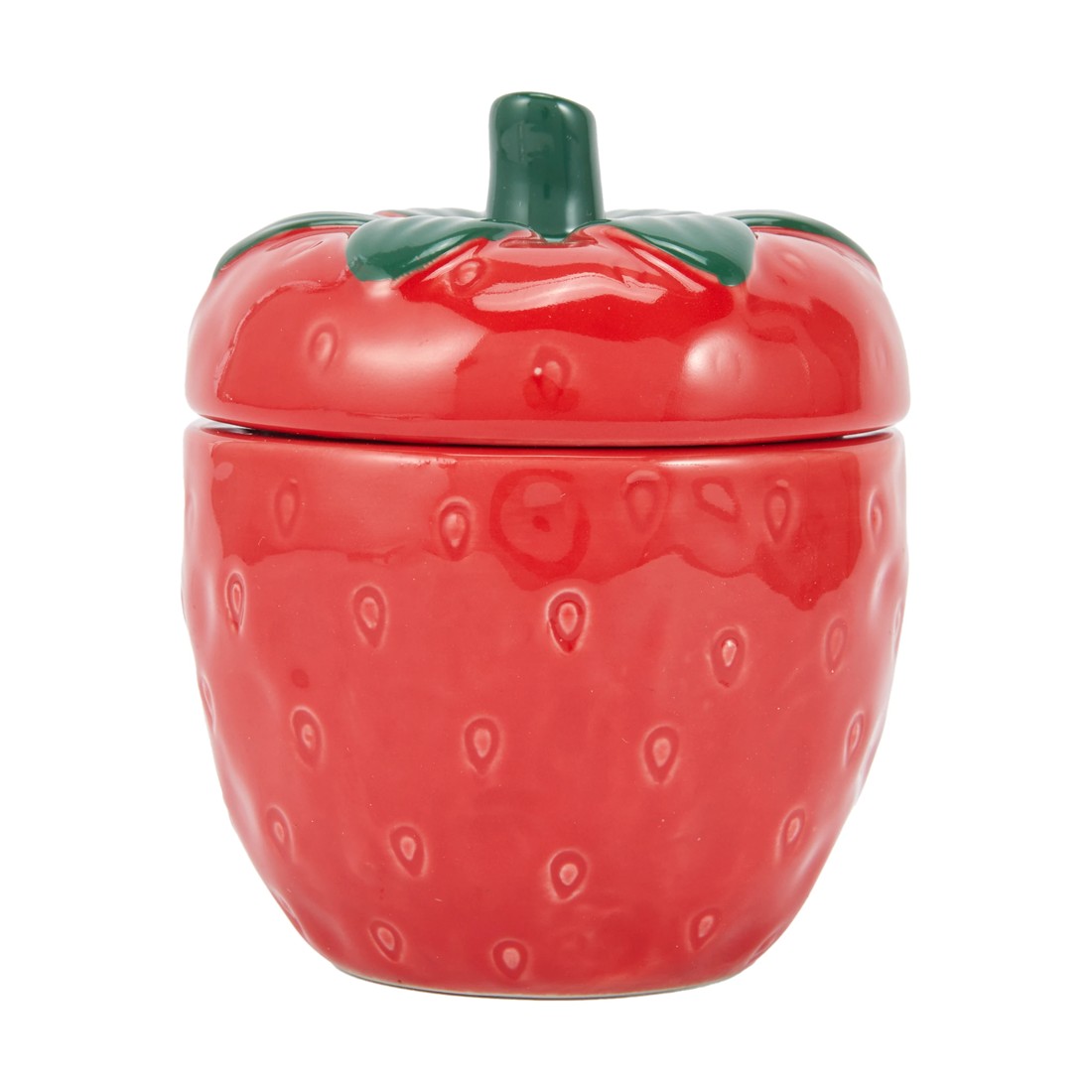 1 Ceramic Strawberry Candle, 1 of 5