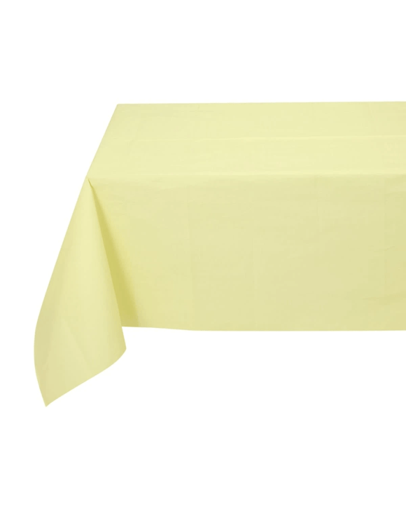 Paper Tablecover - Pastel Yellow
