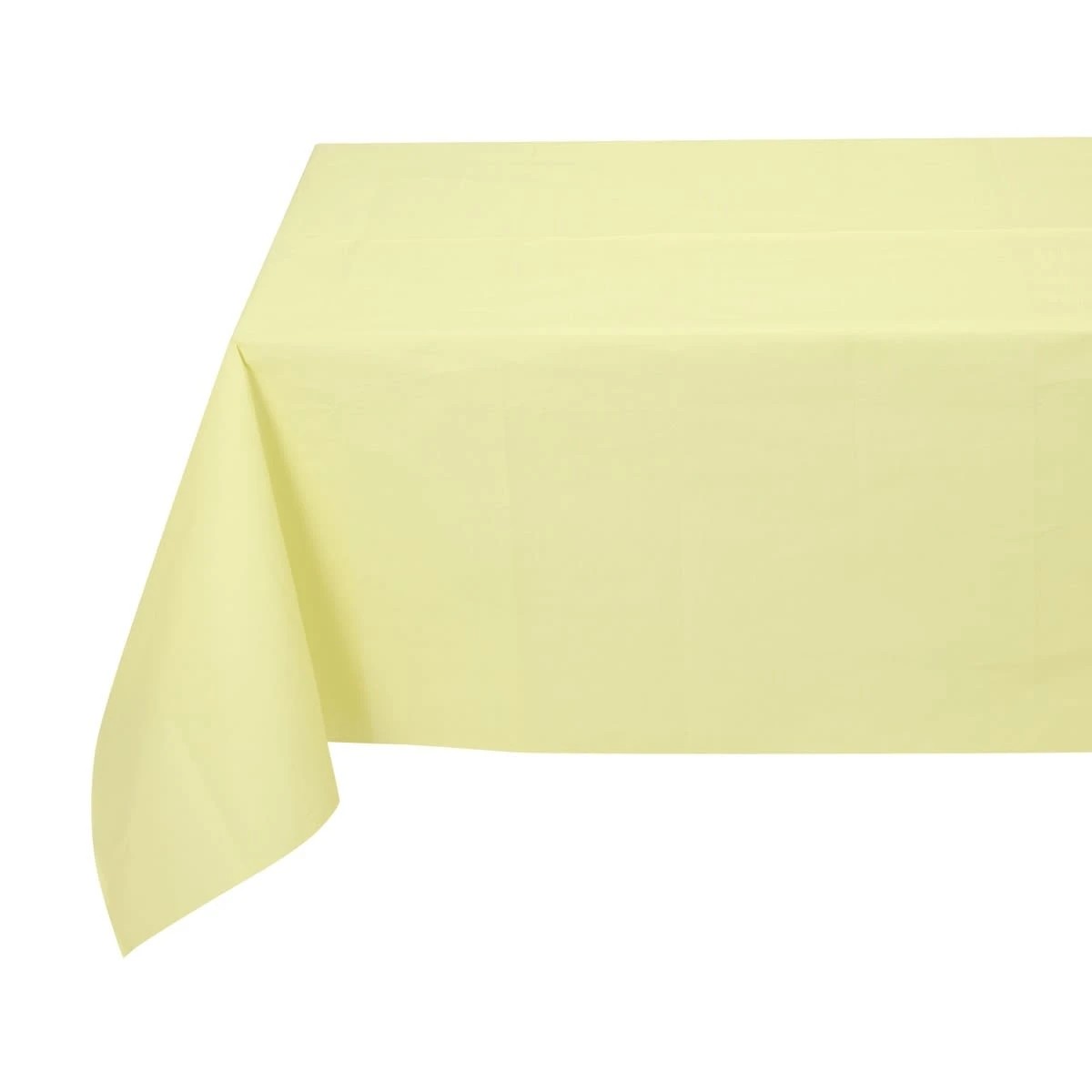 1 Paper Tablecover - Pastel Yellow, 1 of 3