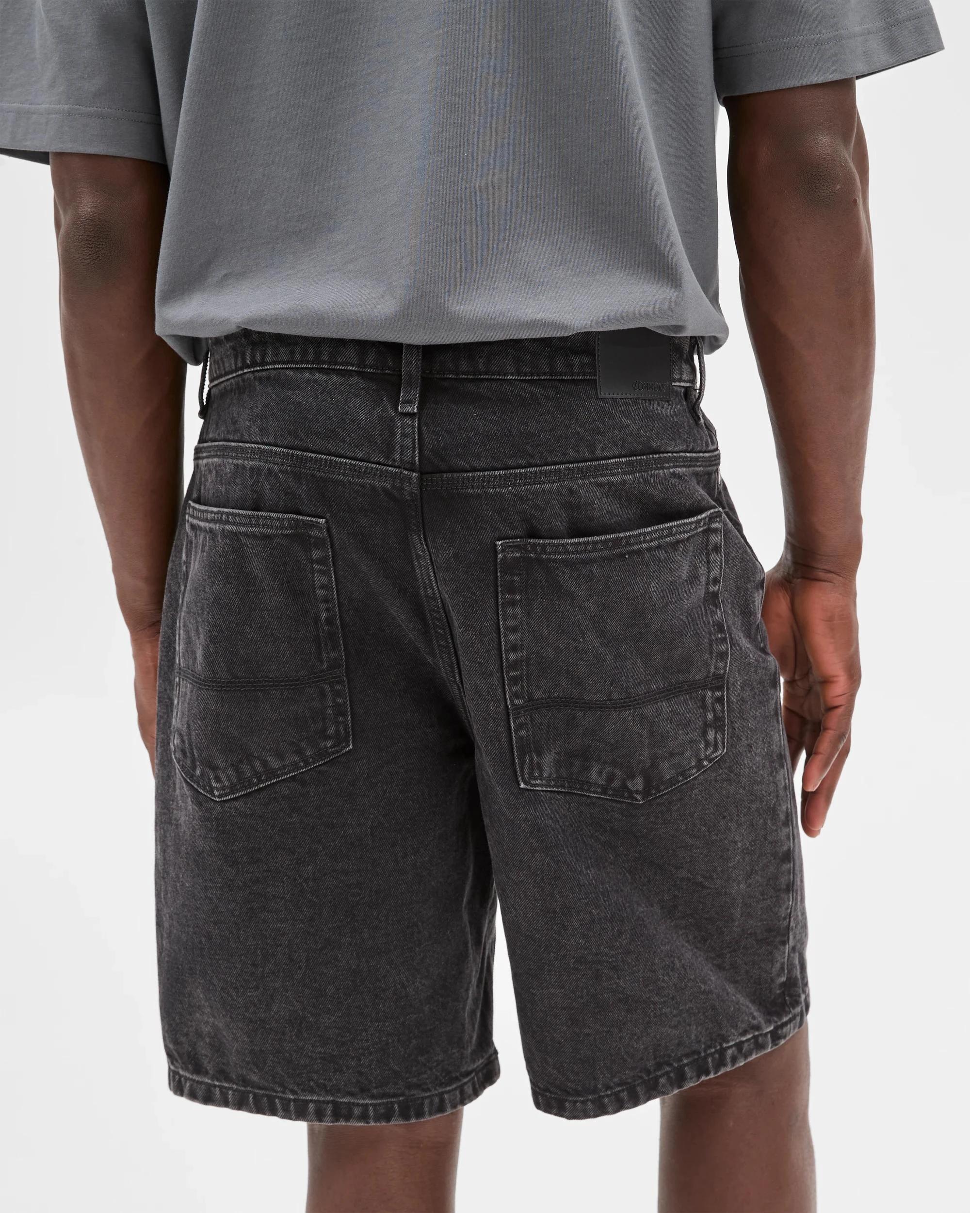 6 Loose Denim Shorts - Commons BLACKWASH, 6 of 6
