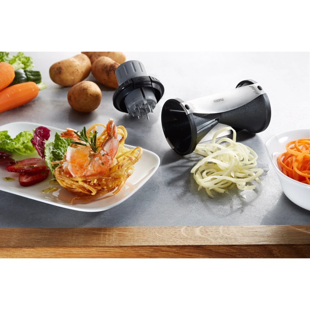 2 Gefu Spirelli Spiral Slicer - Black, 2 of 3
