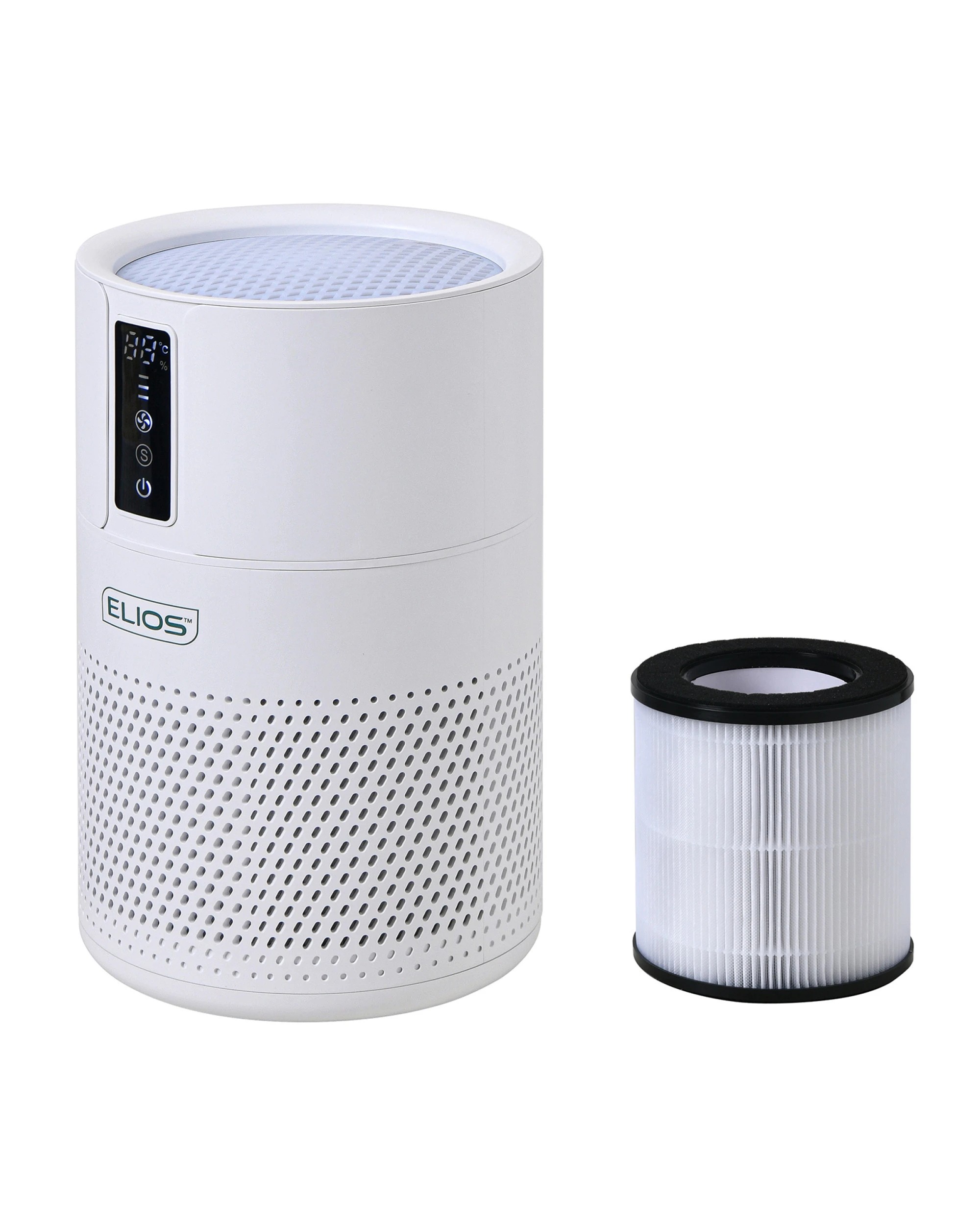 3 Elios Air Purifier Replacement HEPA Filter for EL-AP-0010 - White, 3 of 4