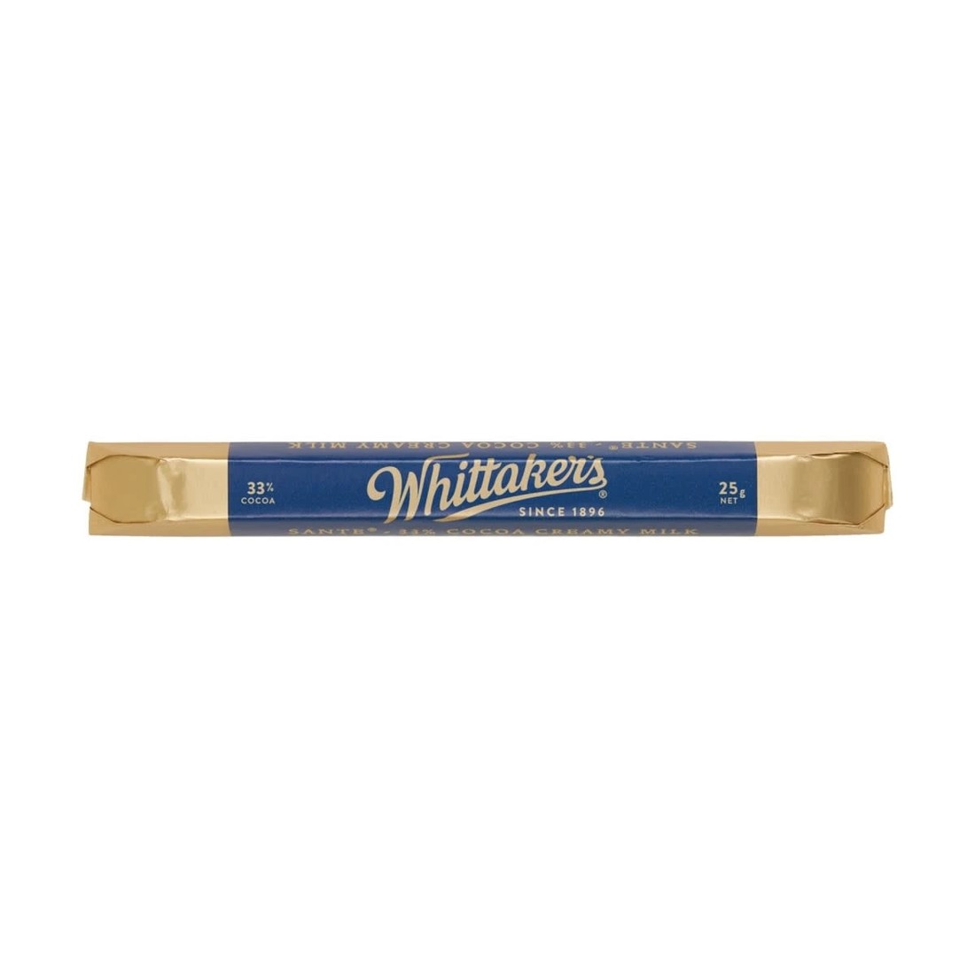 1 Whittaker's Cocoa Creamy Milk Sante Bar 25g, 1 of 1