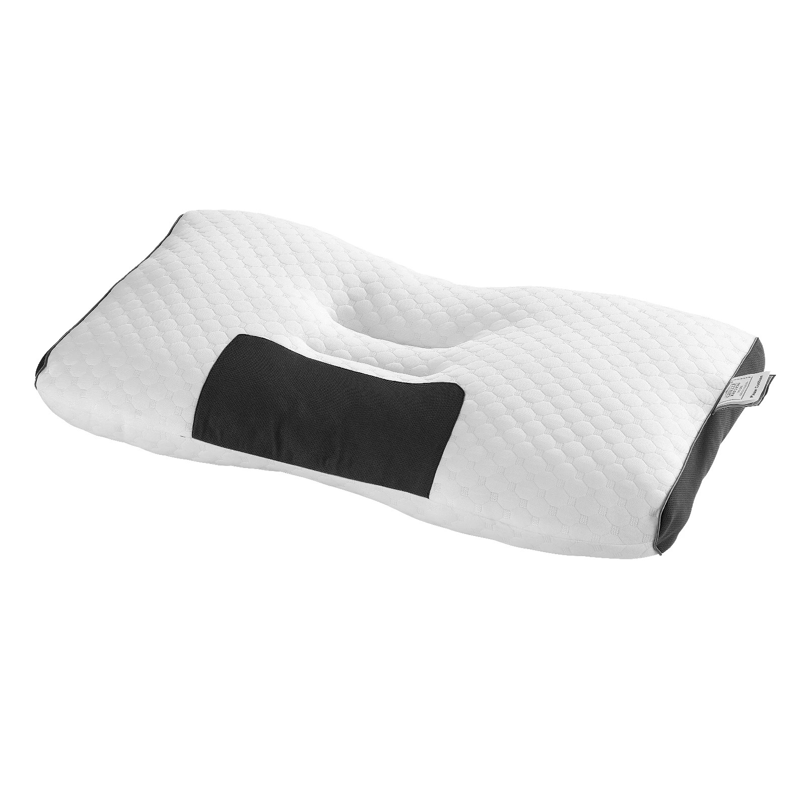 1 Giselle Bedding Contour Pillow Ergonomic Neck Pillow 48X73CM - White, 1 of 8