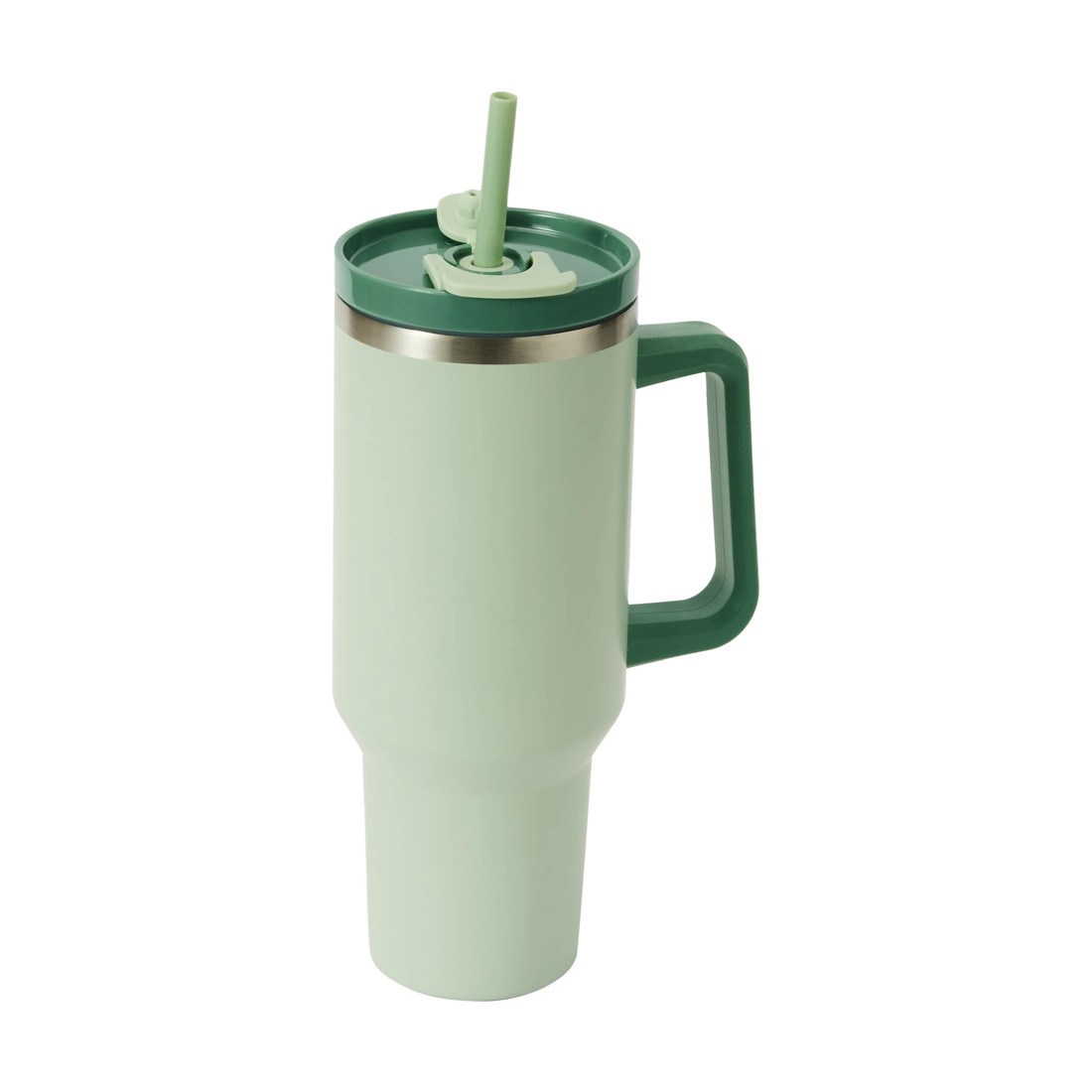 1 1.18L Sage Jumbo Tumbler with Handle, 1 of 6