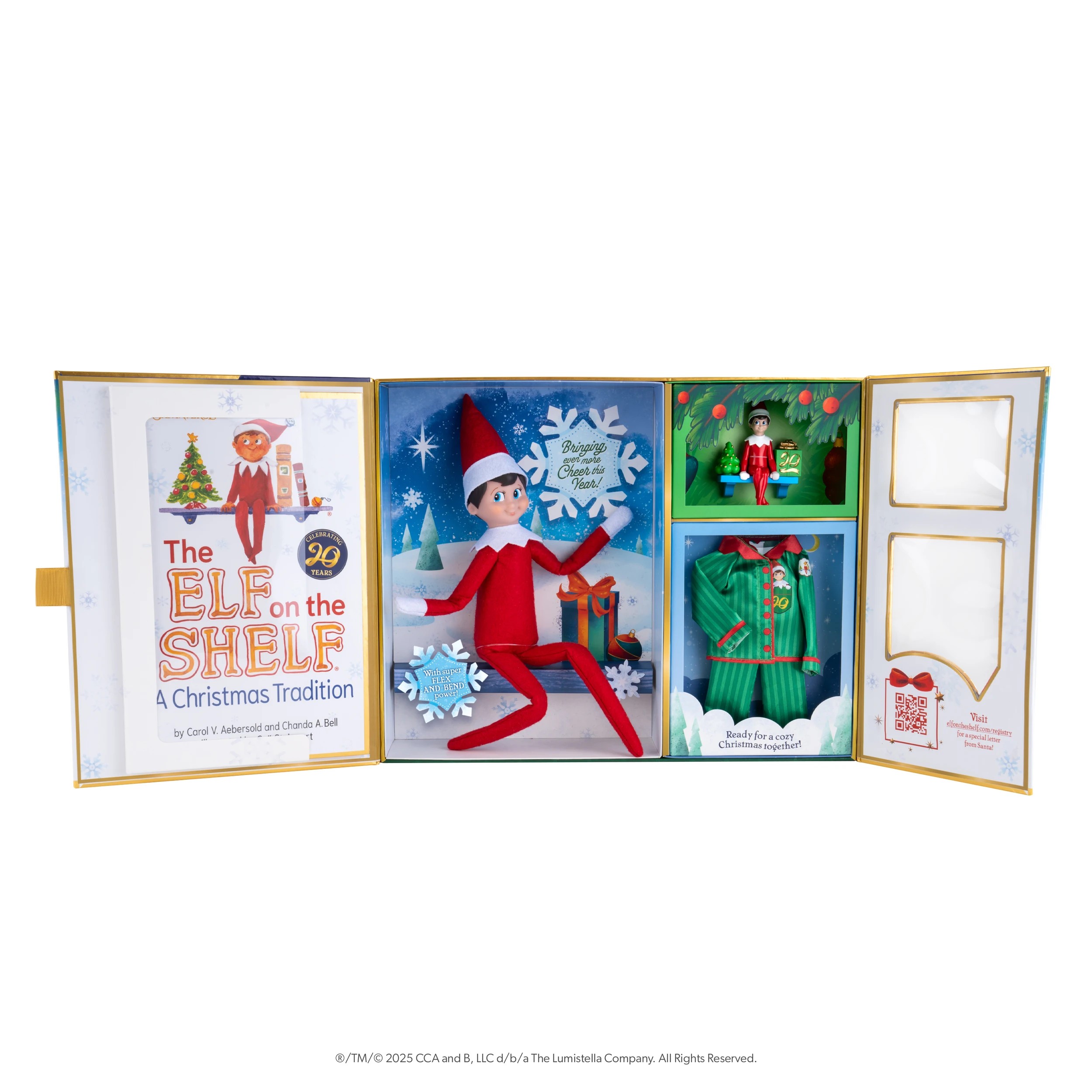3 The Elf on the Shelf: A Christmas Tradition by Carol V. Aebersold and Chanda A. Bell - Book, 3 of 6