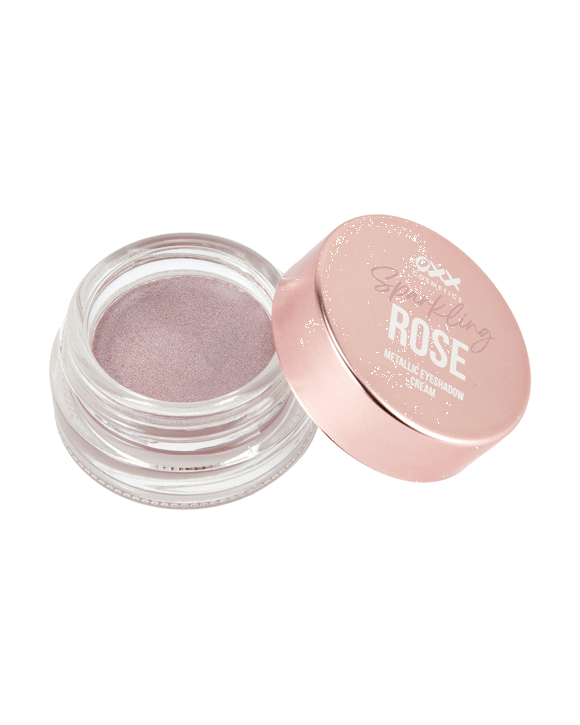 OXX Cosmetics Sparkling Rose Metallic Eyeshadow Cream - Pink
