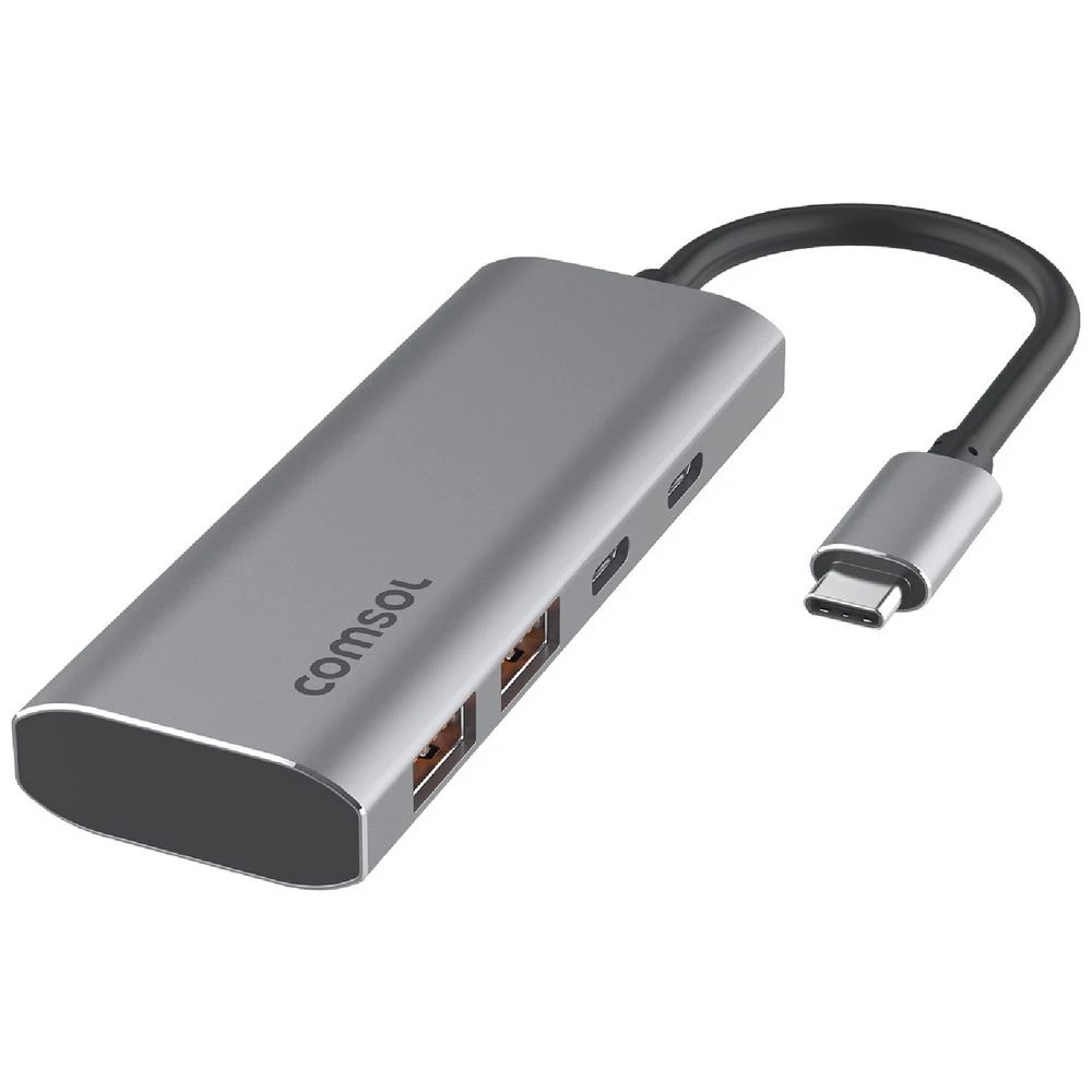 1 Comsol 10Gbps 4 Port USB-C Hub, 1 of 5