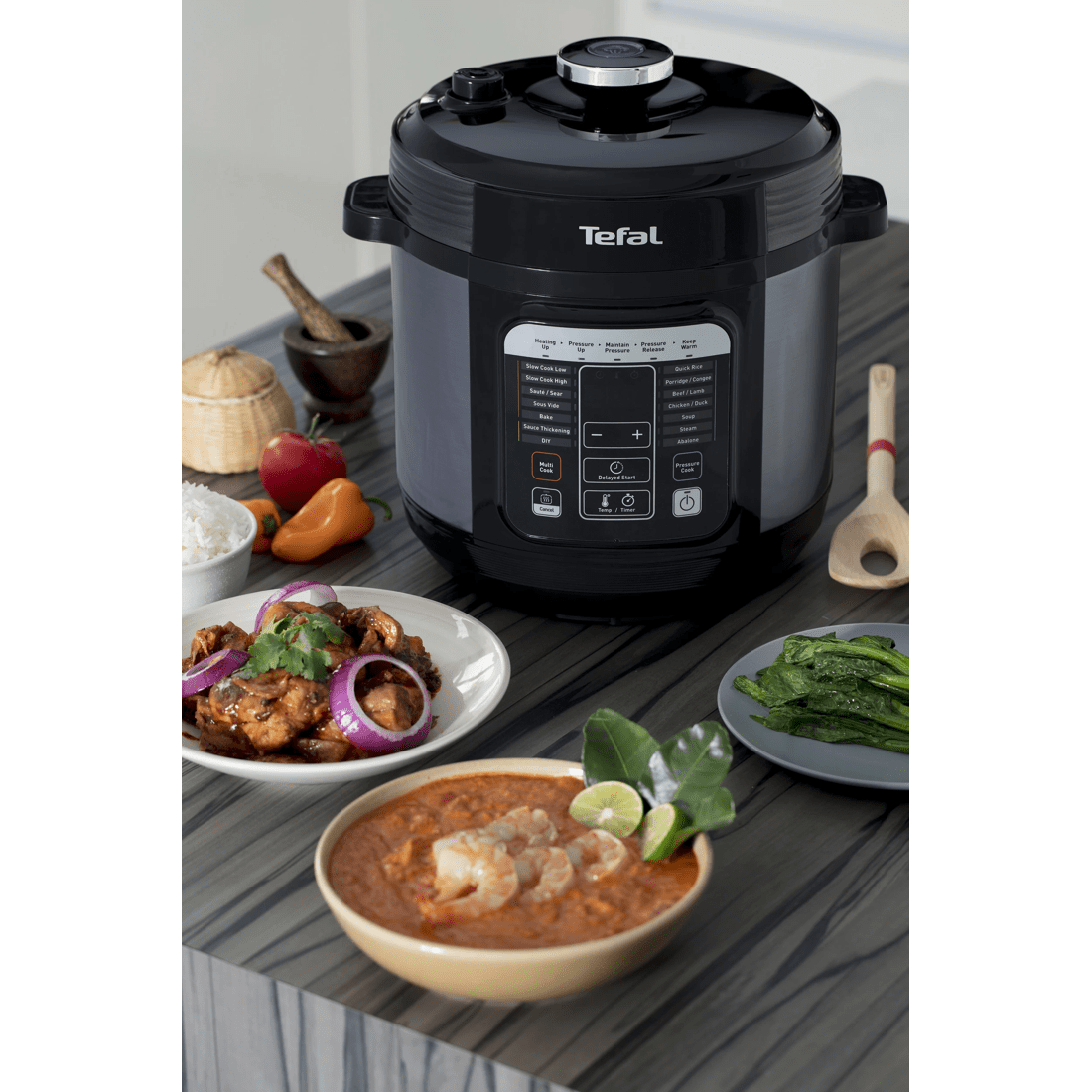 5 Tefal 6LHome Chef Smart Multicooker, 5 of 5