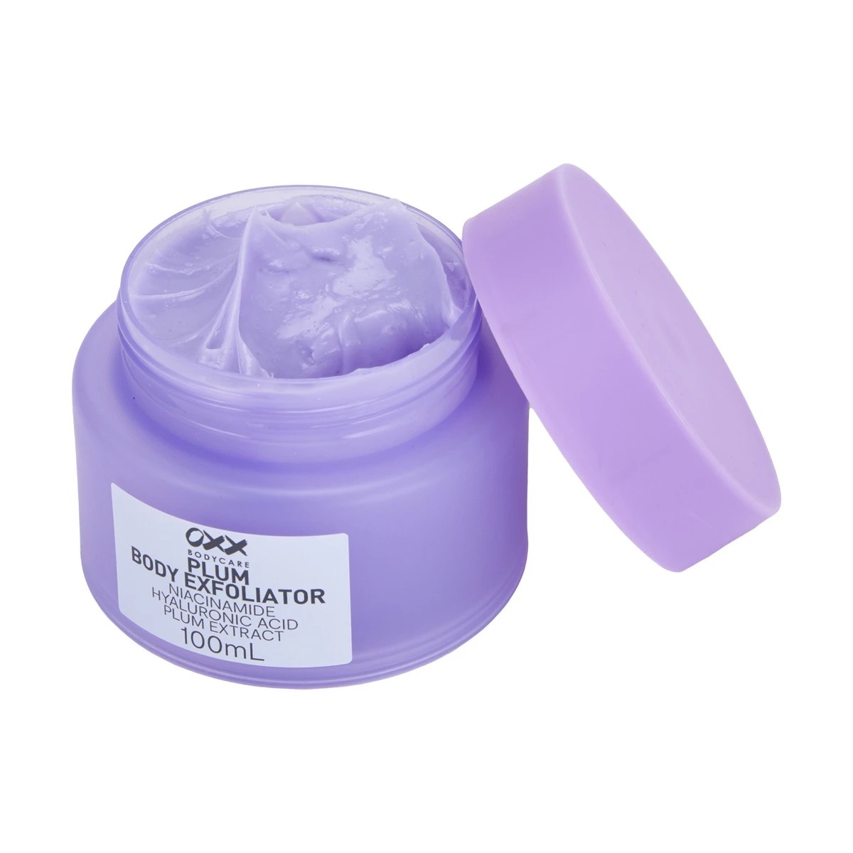 2 OXX Bodycare Plum Body Exfoliator 100ml - Niacinamide, Hyaluronic Acid and Plum Extract, 2 of 5