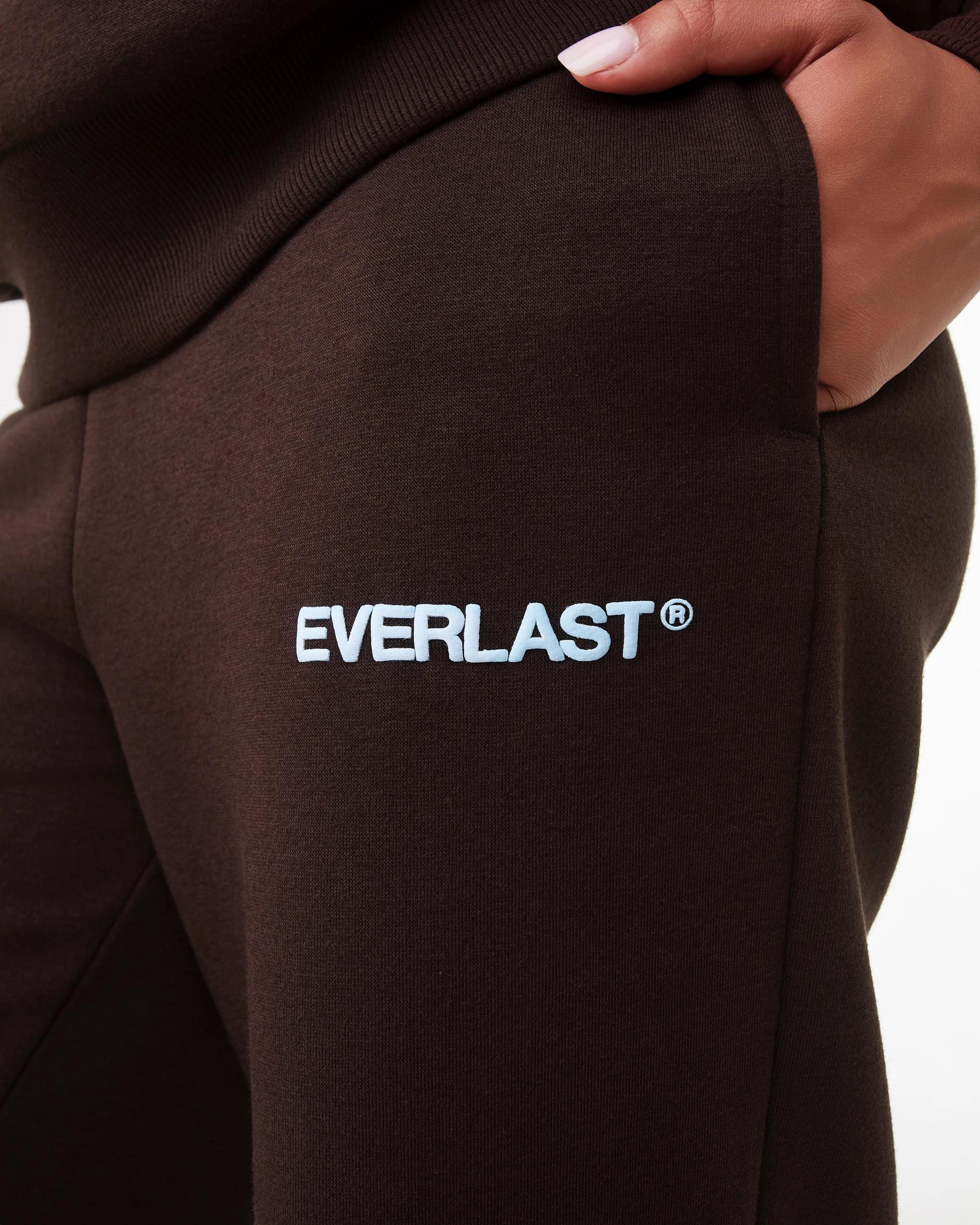 6 Everlast Womens Straight Leg Sweatpants Coffee, 6 of 6