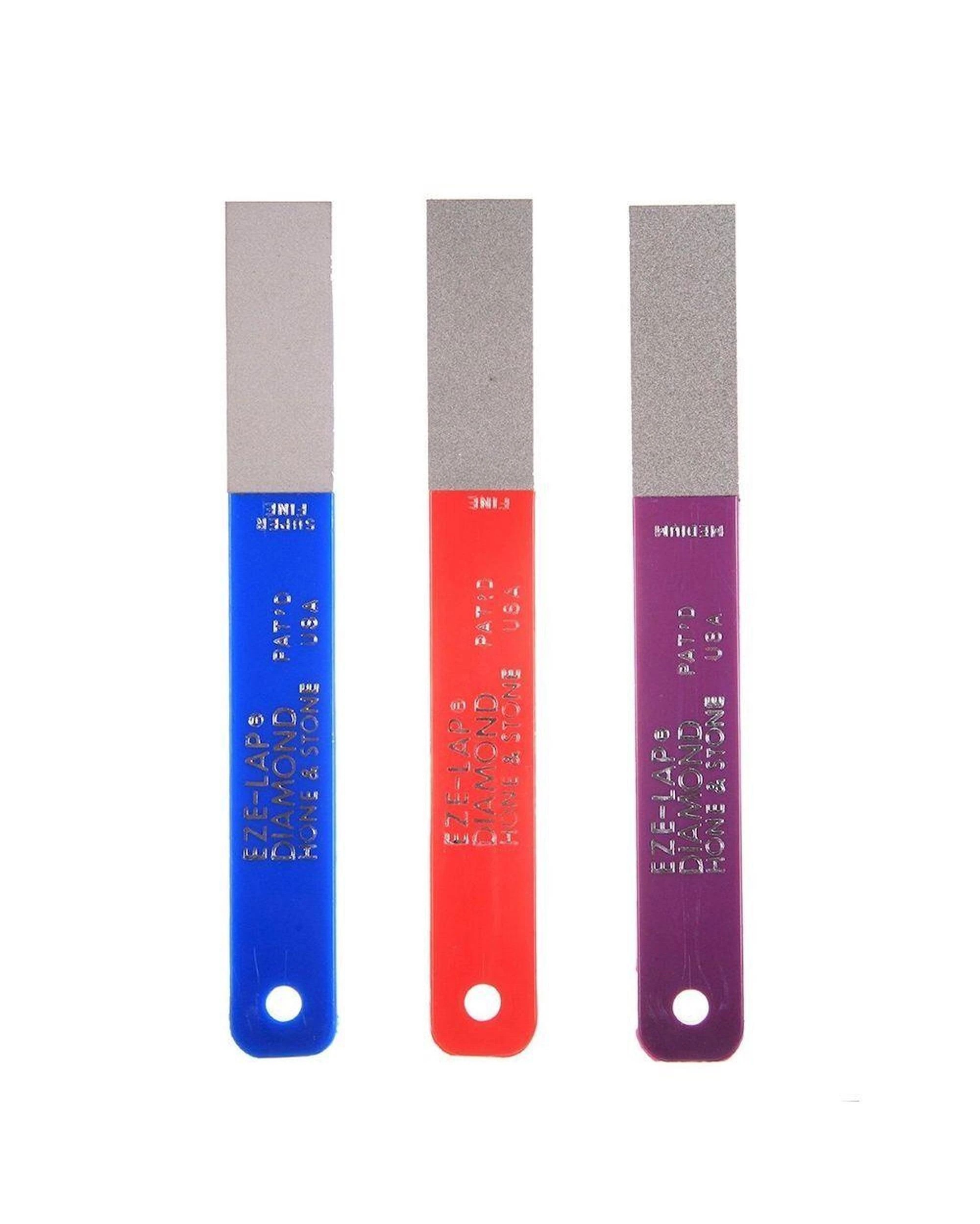 1 EzeLap 3 Pack Diamond Hone & Stone Sharpener LSF  LF  LM, 1 of 4