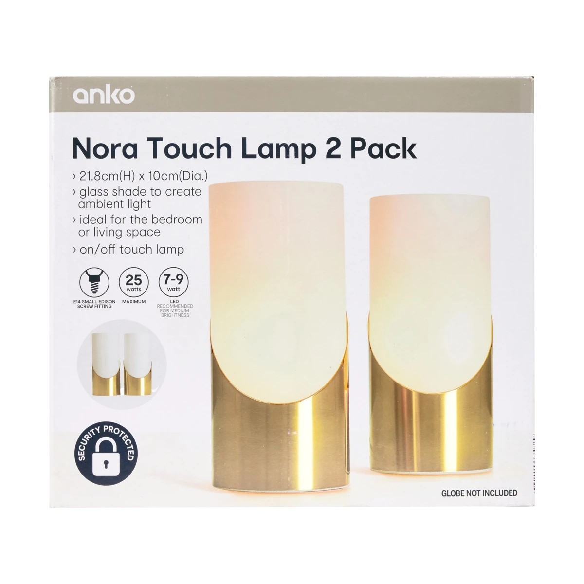 8 2 Pack Nora Touch Lamps, 8 of 8