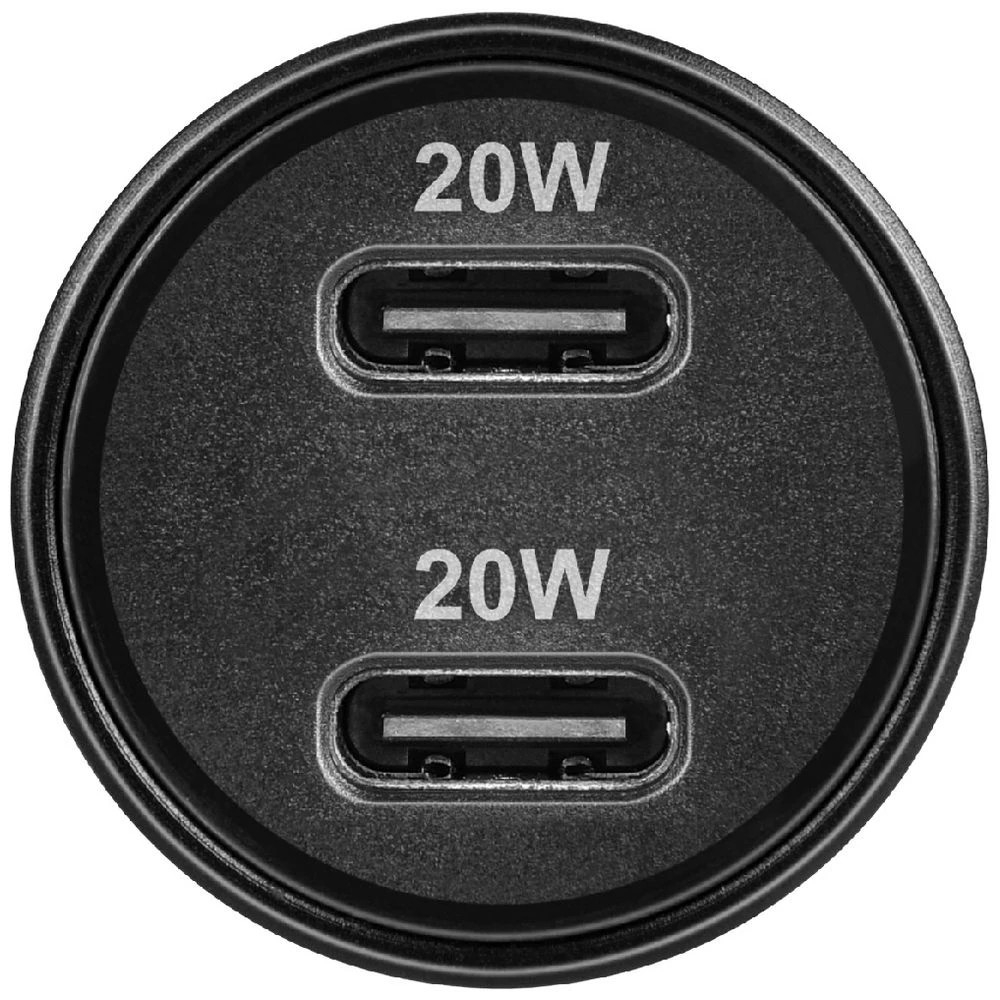 5 Bonelk Eco Car Charger 2x USB-C 40w Black, 5 of 7