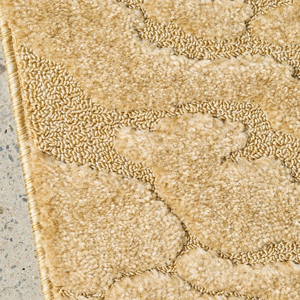 4 Common Ground Rugs Sanctuary Nyla 400x80cm - Large Runner Power Loomed Rug - Gold, 4 of 7