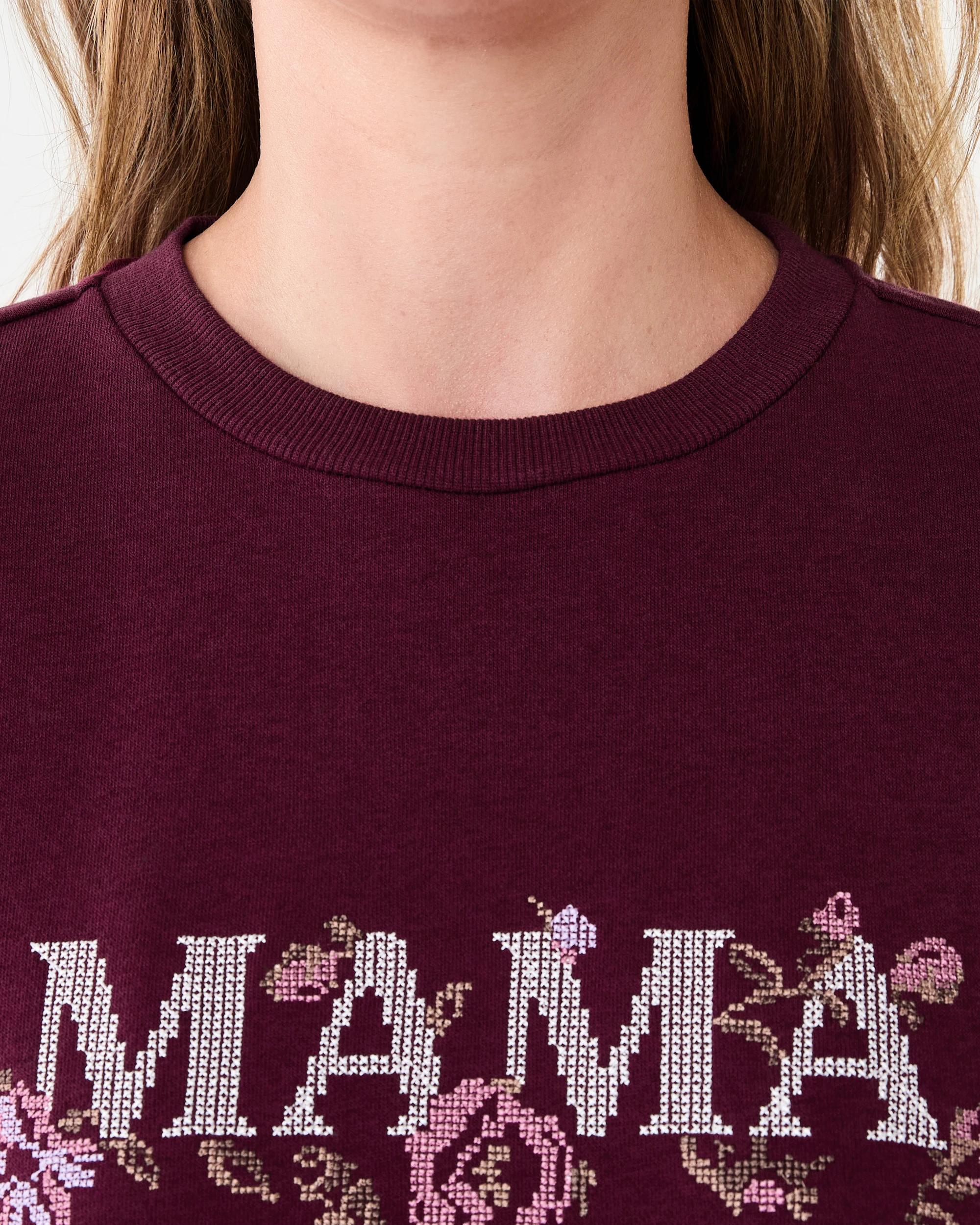 5 Sweat Top and Flannel Pants Pyjama Set Mama, 5 of 7