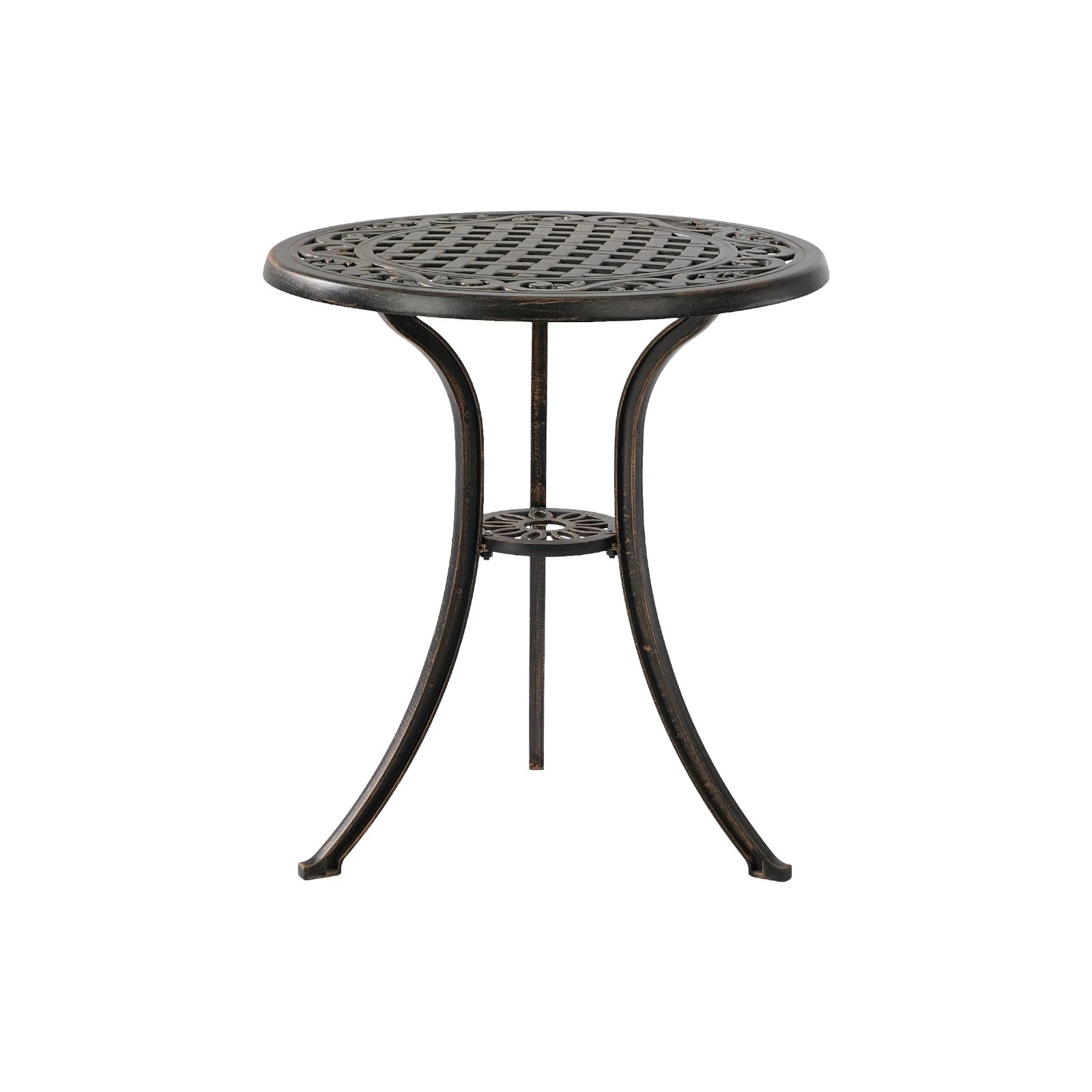 6 Livsip 3 Piece Outdoor Patio Set Bistro Setting Garden Furniture - Bronze, 6 of 7