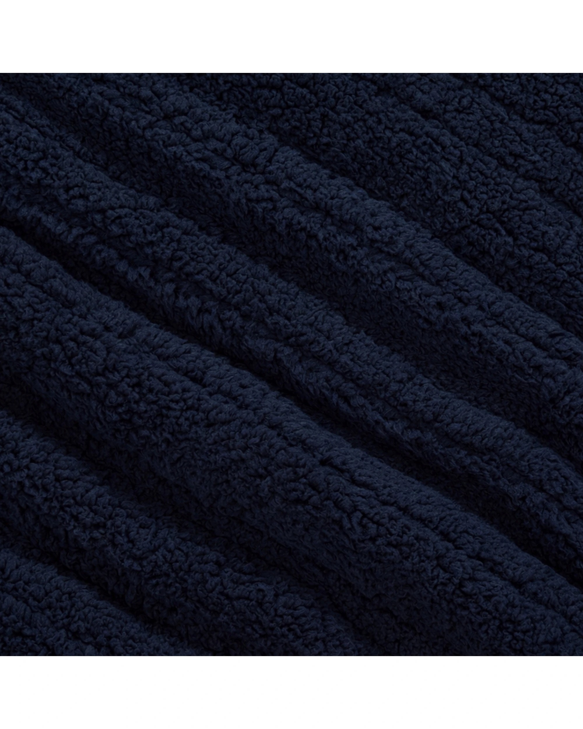 5 Dreamaker Eve Reversible Sherpa & Coral Fleece Heated Throw 180x200cm - Midnight Blue and Sky, 5 of 8