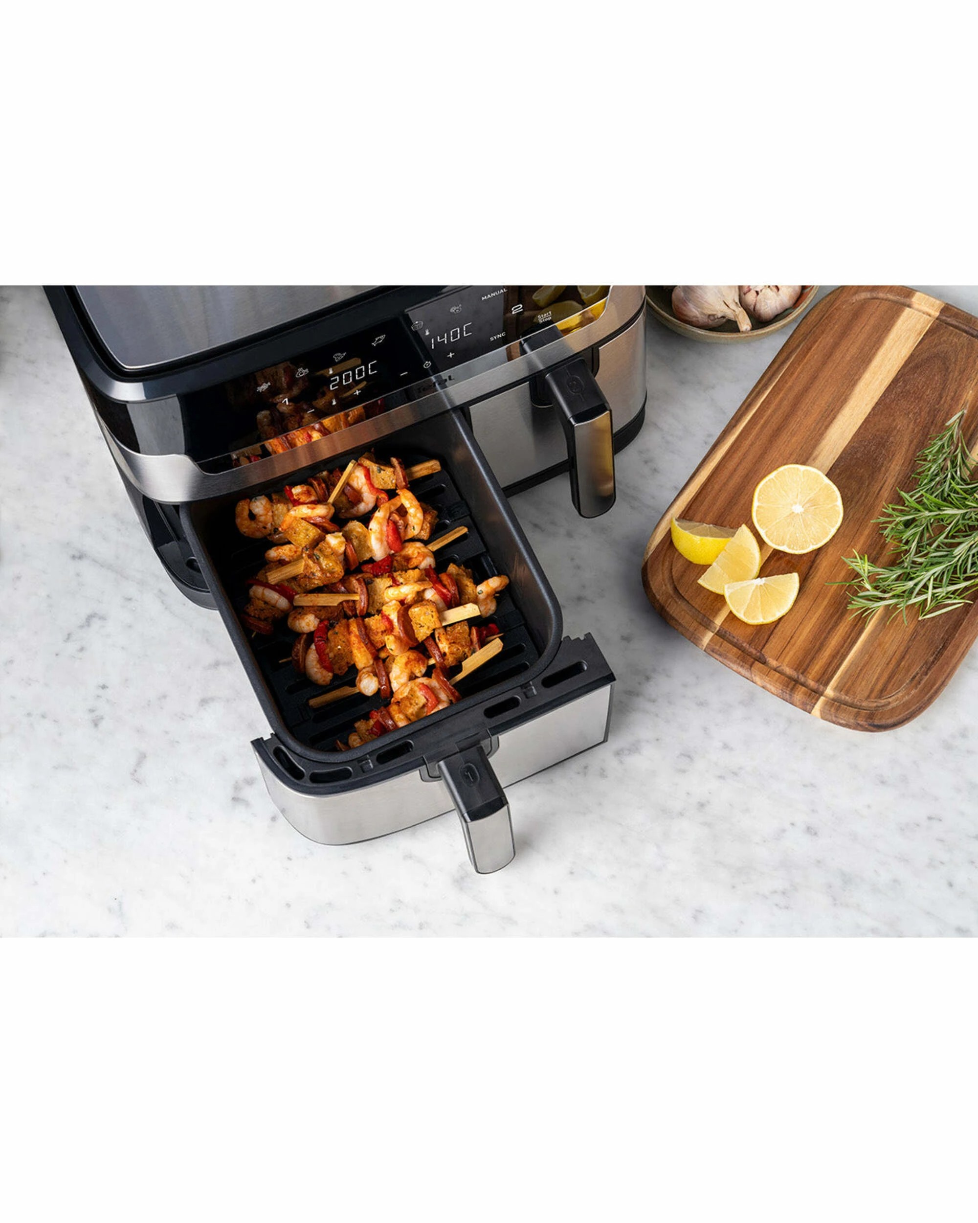 3 Tefal 8.3L Jamie Oliver Dual Easy Fry Deluxe XXL Air Fryer, 3 of 5