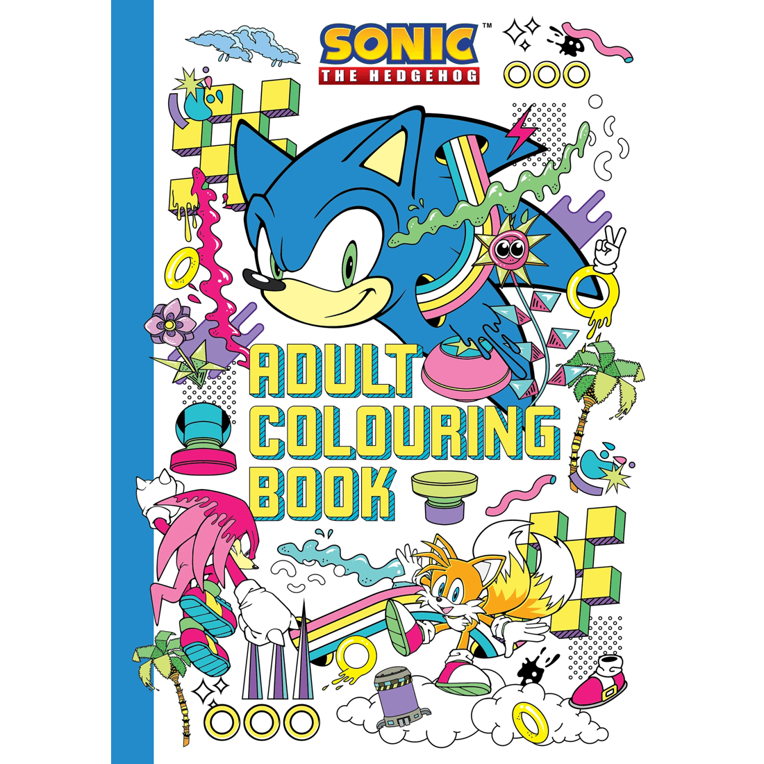 1 Sonic the Hedgehog Adult Colouring Book, 1 of 1