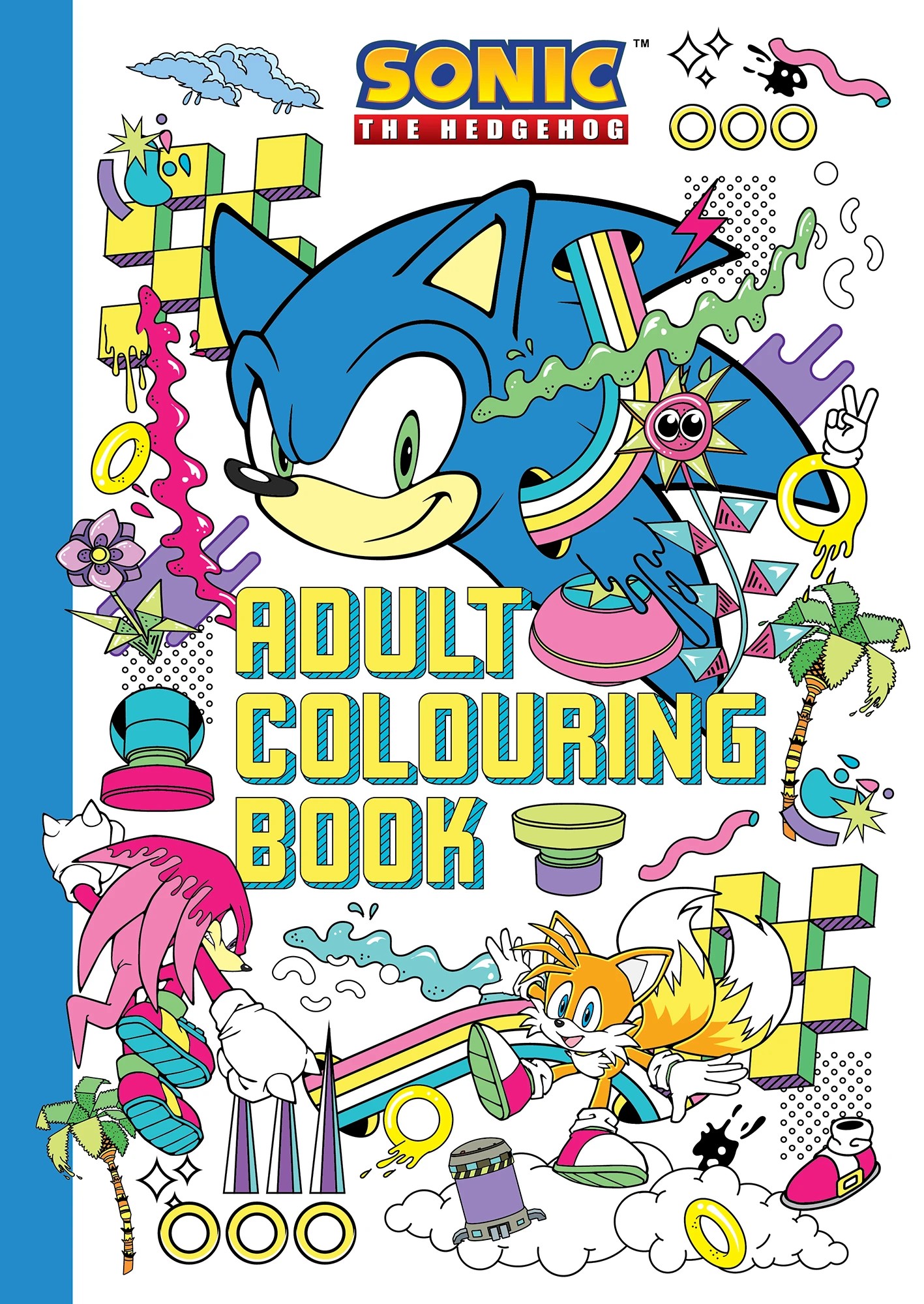 1 Sonic the Hedgehog Adult Colouring Book, 1 of 1