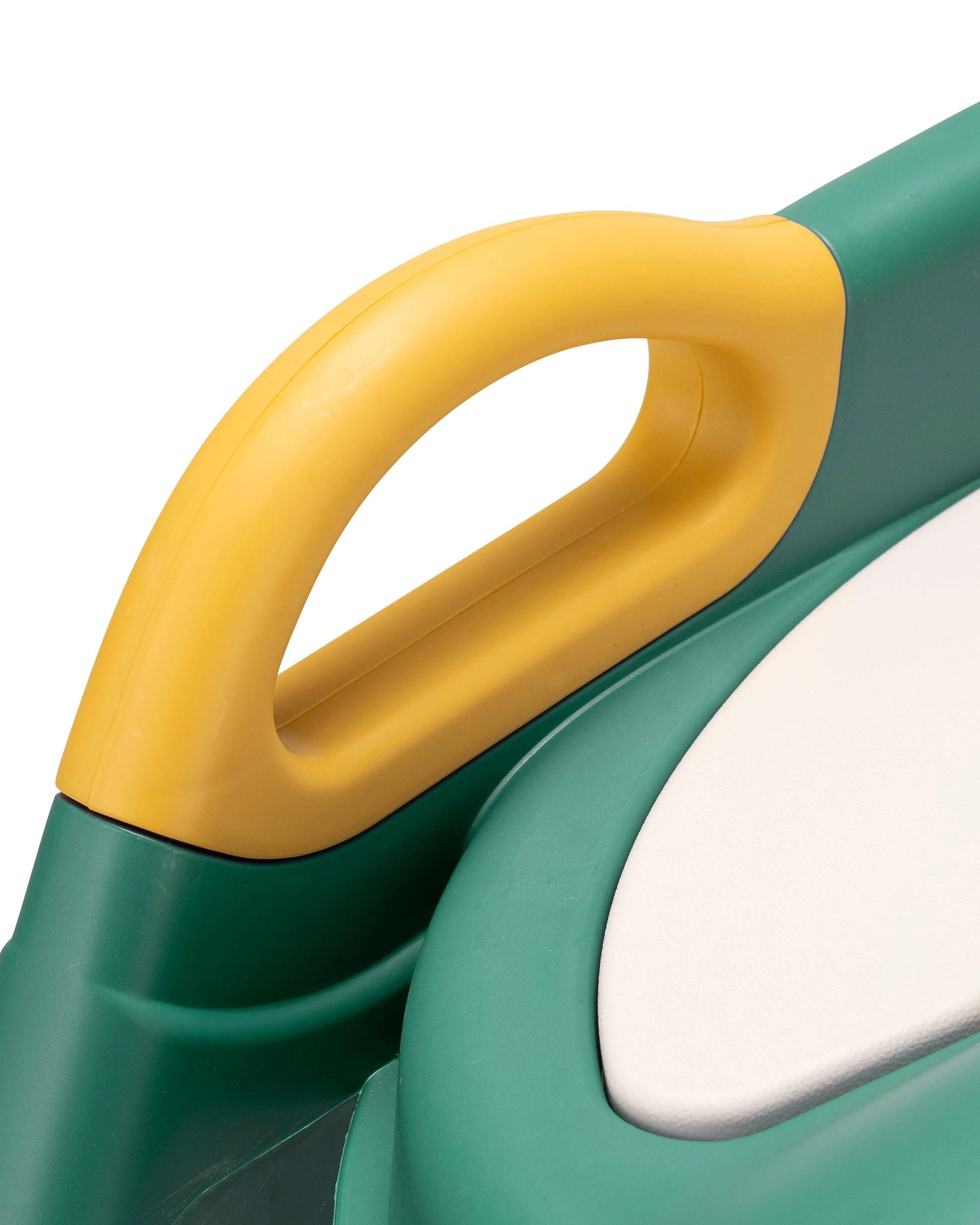7 Playpals Potty Trainer Toilet Seat Foldable Kids Toddler Toilet Training w/ PU cushion Green, 7 of 10