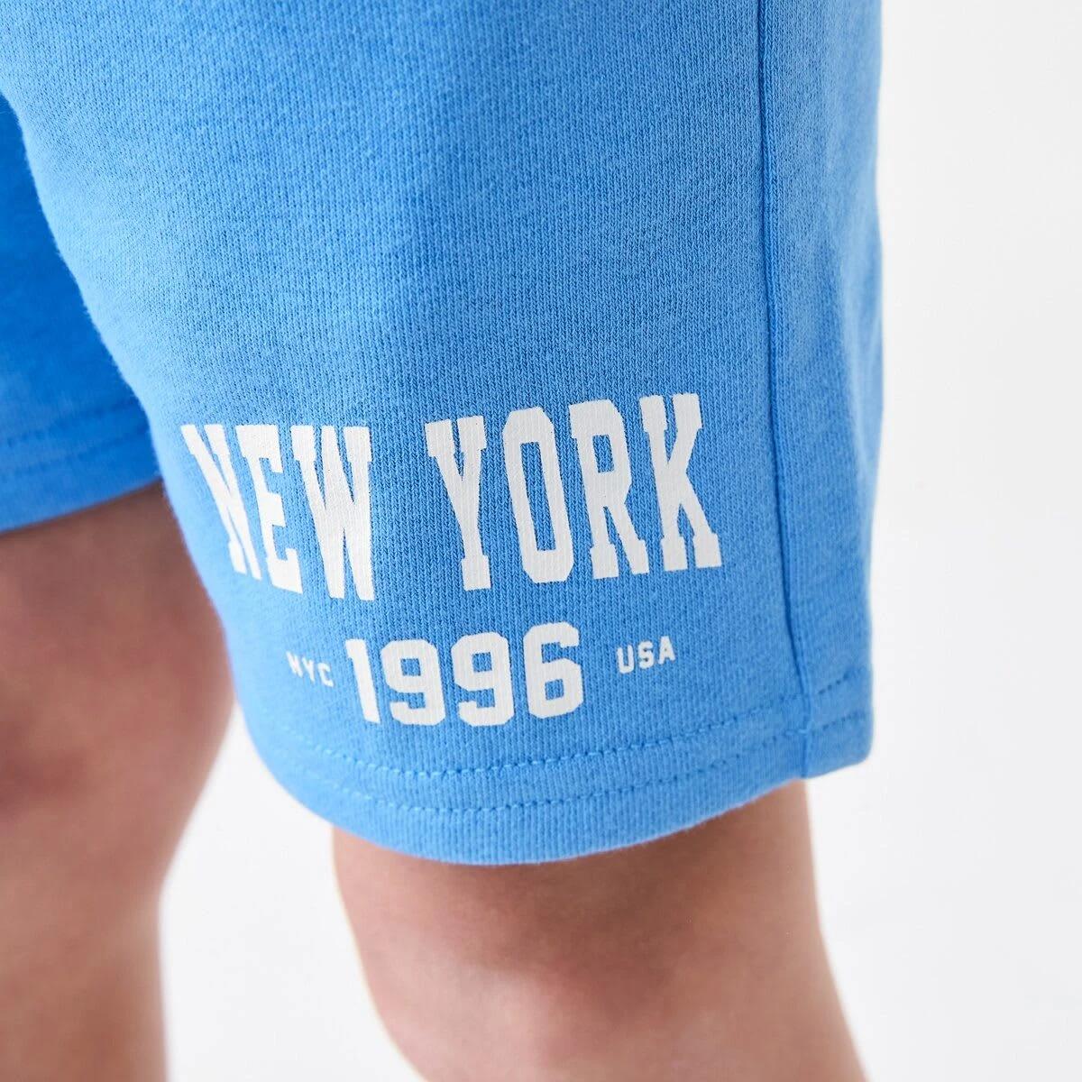 3 Graphic Knit Shorts NEW YORK 1996  BLUE, 3 of 7