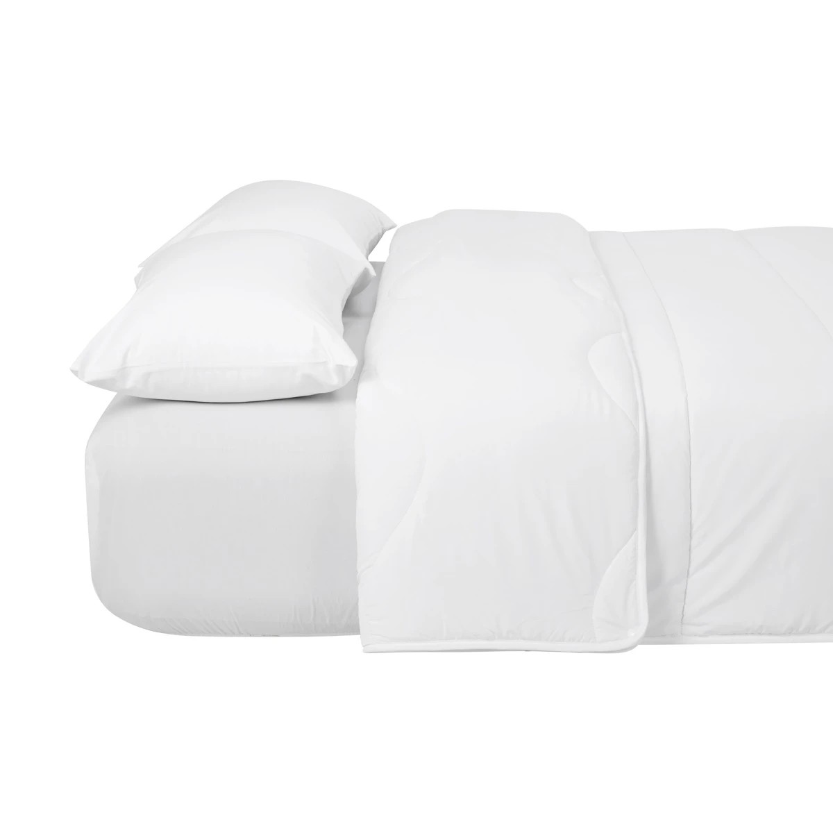 5 3-in-1 Quilt - King Bed, White, 5 of 7