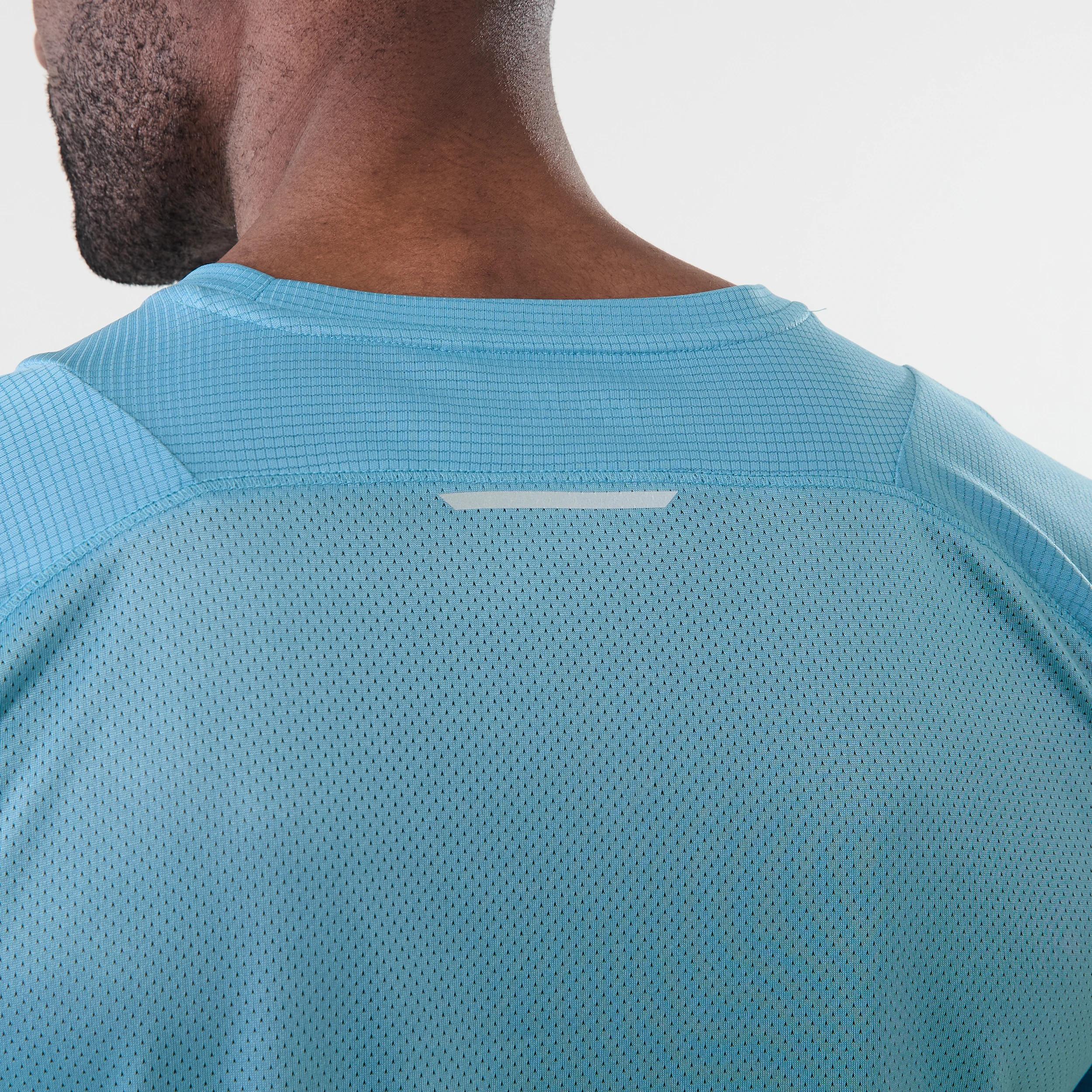 4 Active Mens Performance T-shirt CALM BLUE, 4 of 7