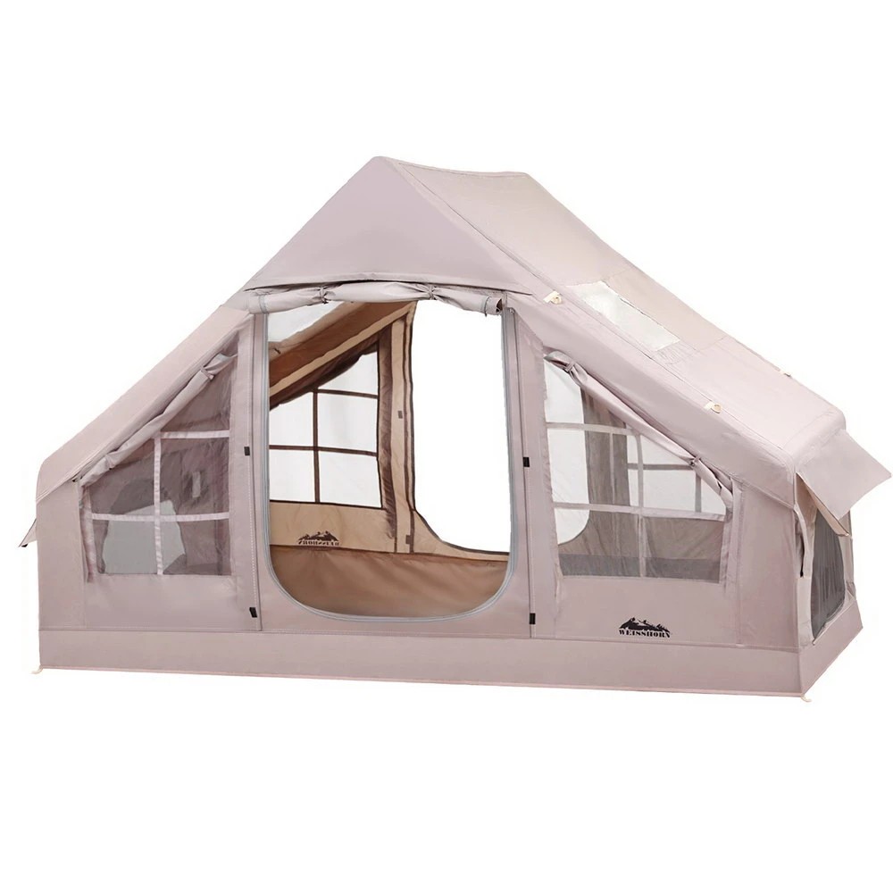 1 Weisshorn Camping Tent Inflatable Beach Tent 6 Person 300CM - Multi, 1 of 6