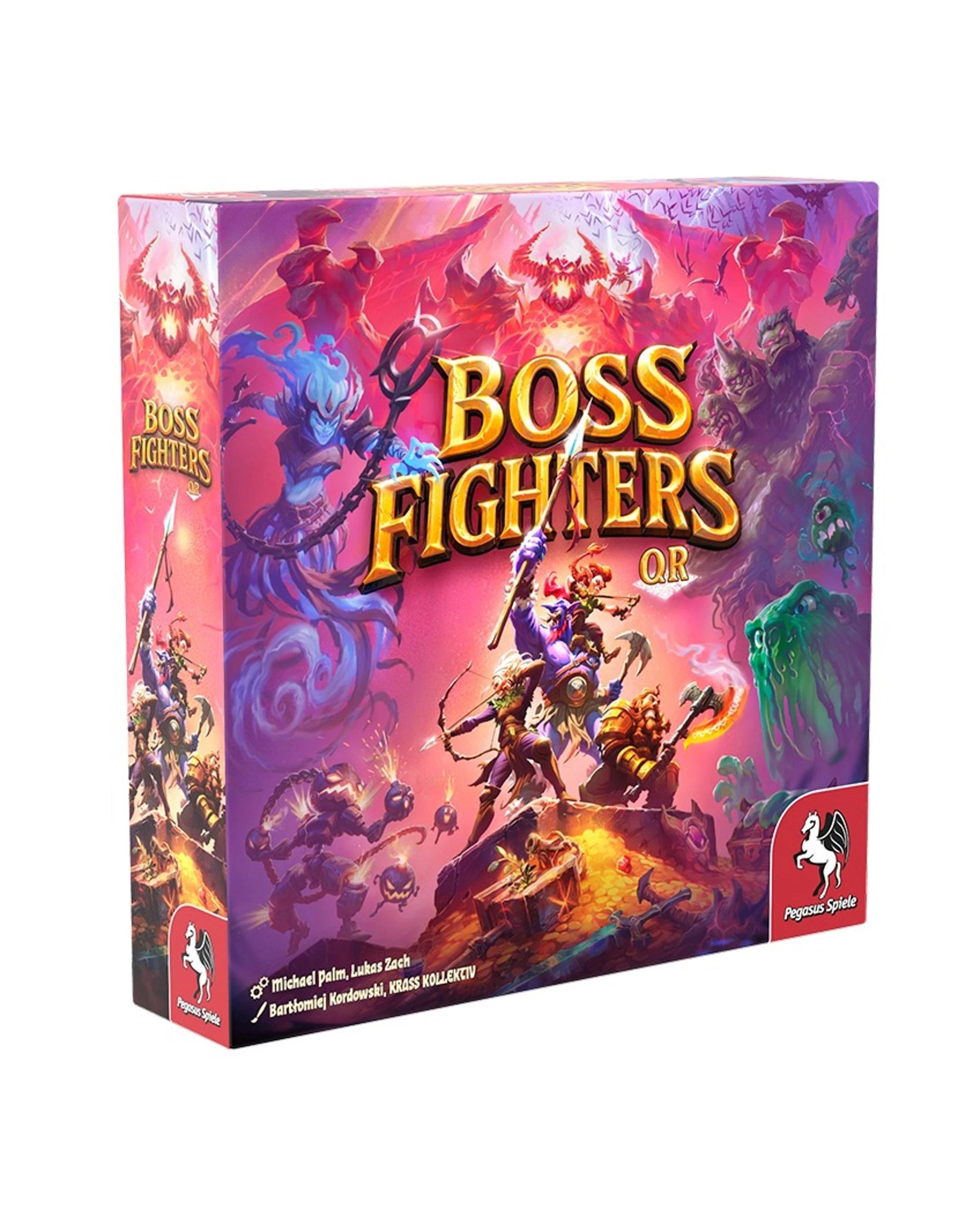 4 Boss Fighters QR Board Game, 4 of 5