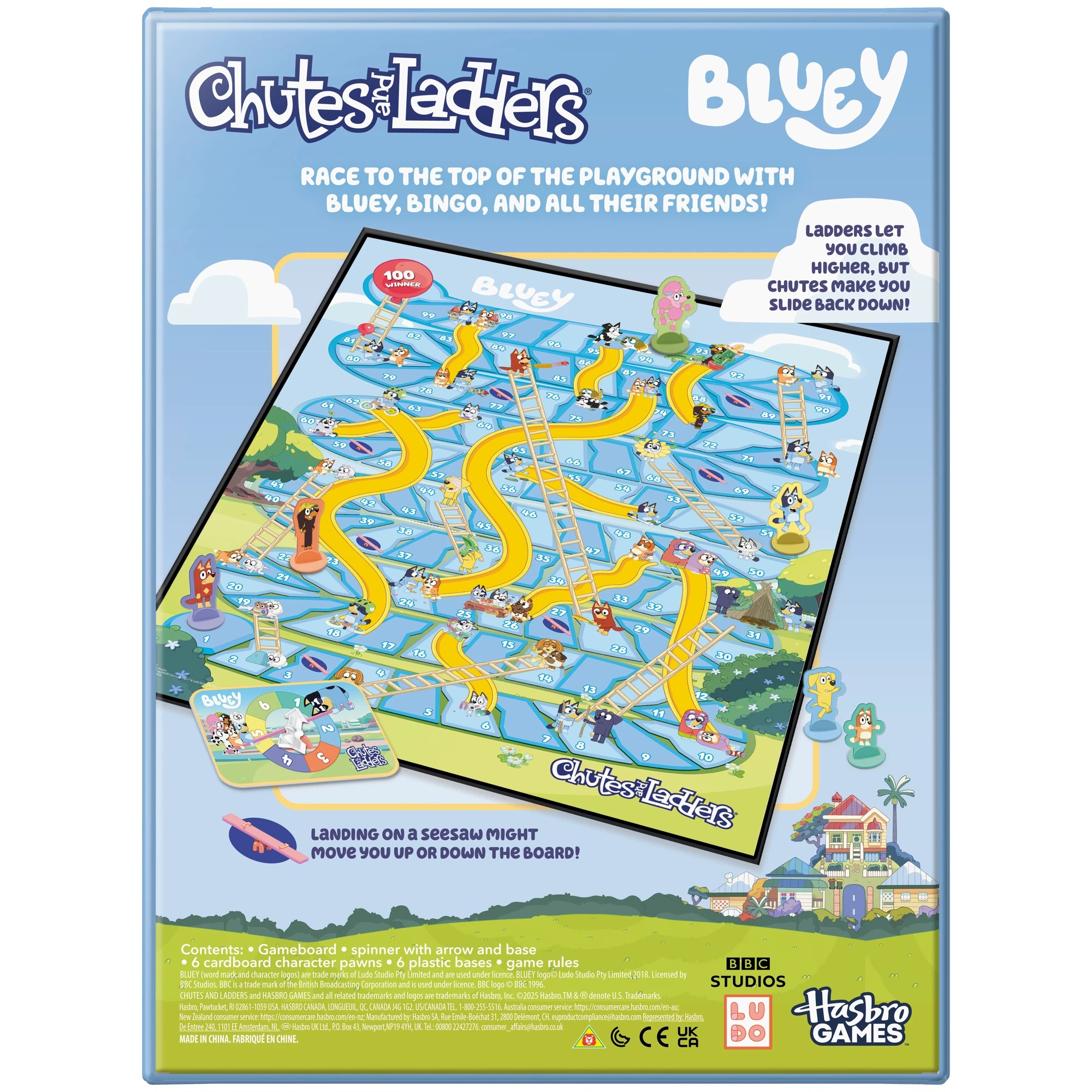 2 Bluey Chutes And Ladders
 - Multi, 2 of 4