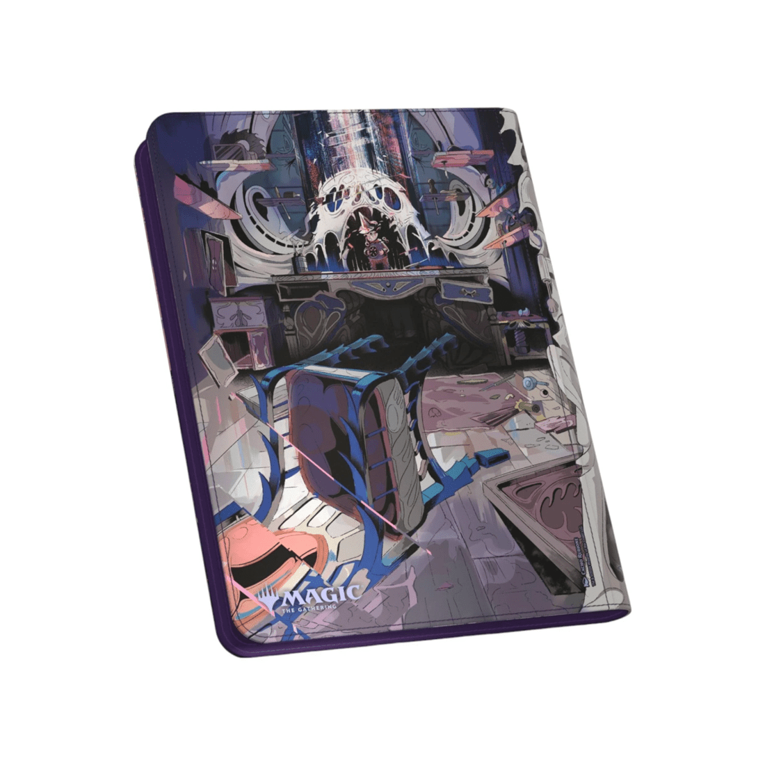 4 Ultimate Guard Magic The Gathering Duskmourn Porcelain Gallery 360 Xenoskin Zipfolio Folder - Multi, 4 of 5