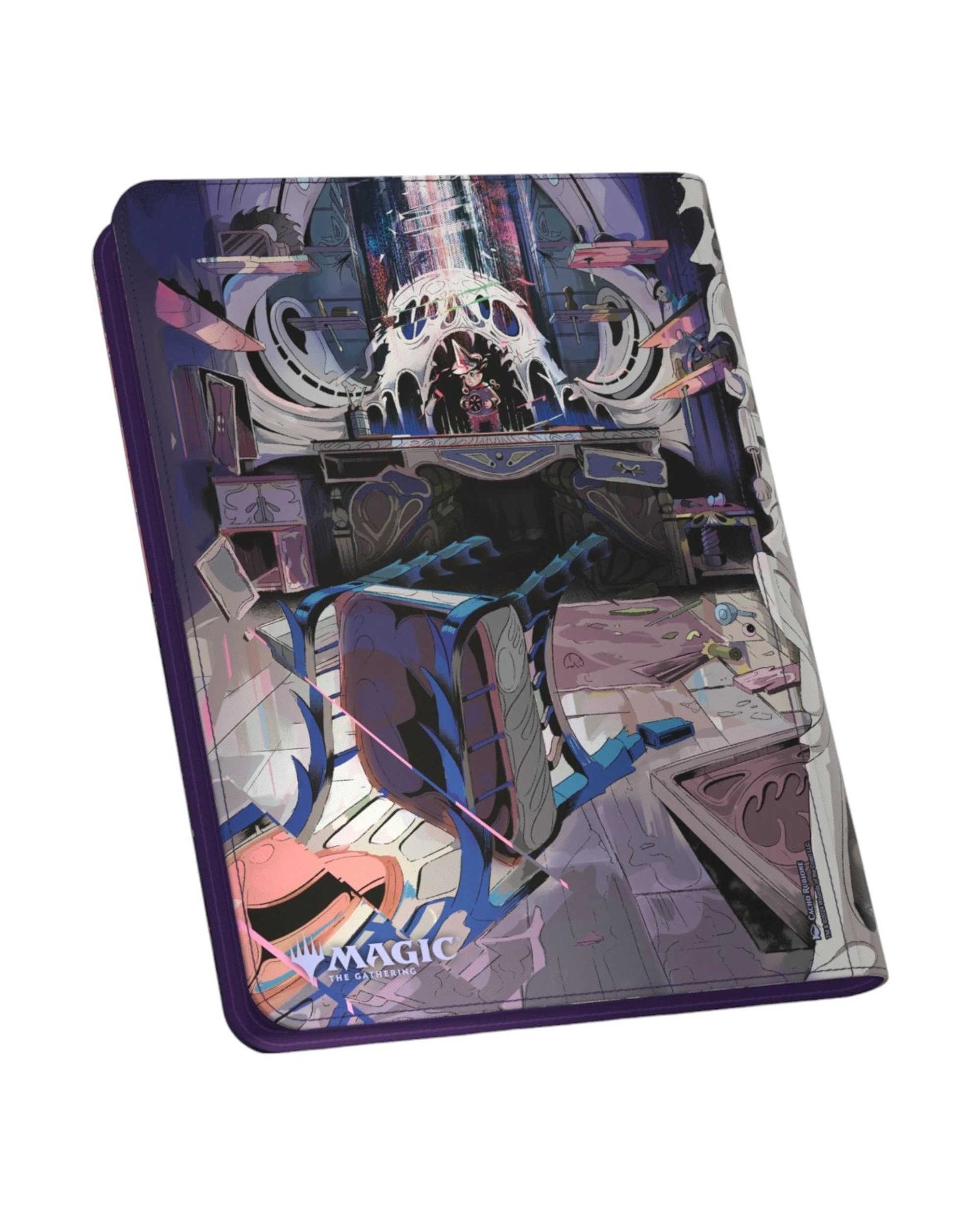 4 Ultimate Guard Magic The Gathering Duskmourn Porcelain Gallery 360 Xenoskin Zipfolio Folder - Multi, 4 of 5