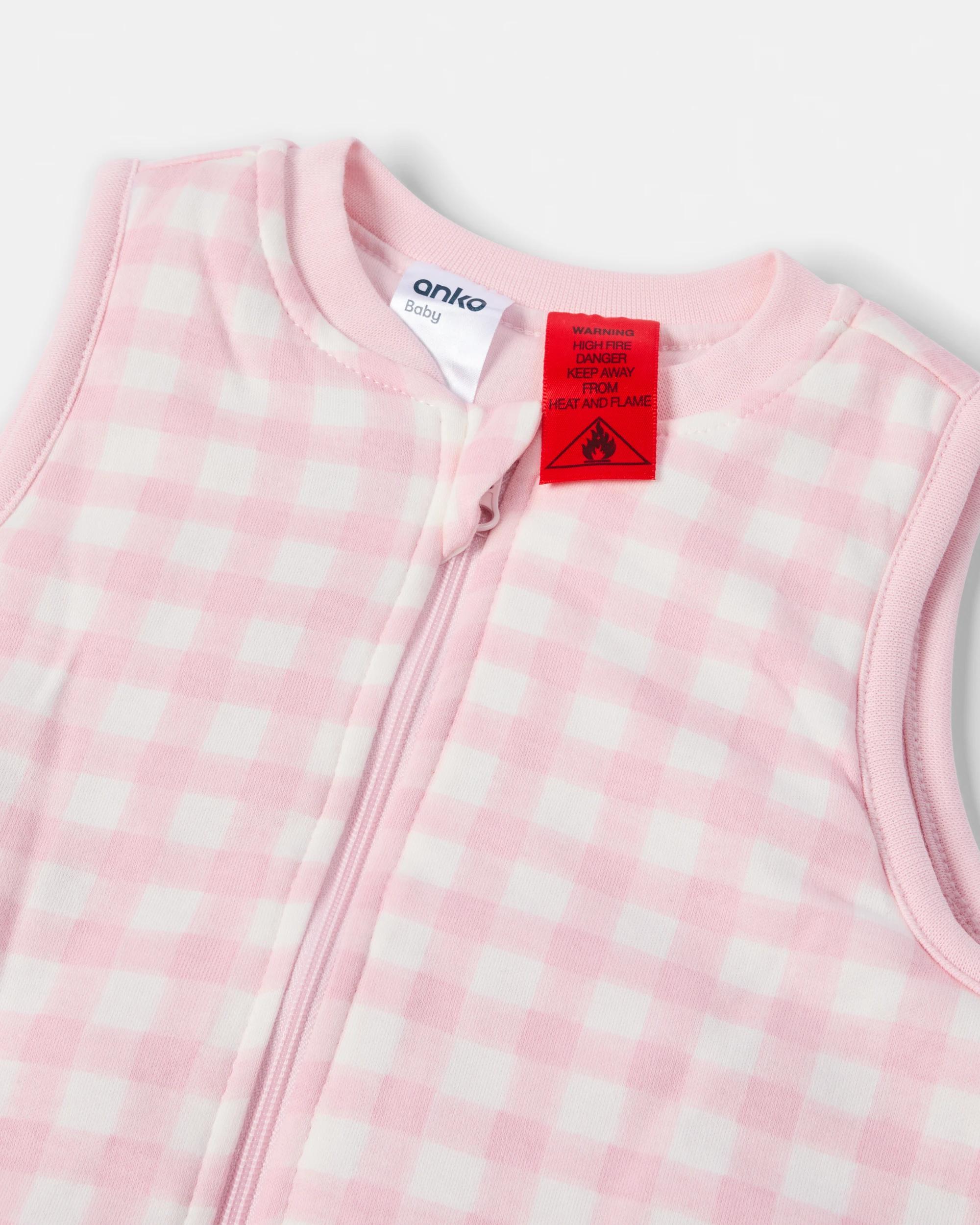 3 Cotton 2.5 TOG Sleep Bag Pnk Gngm, 3 of 4