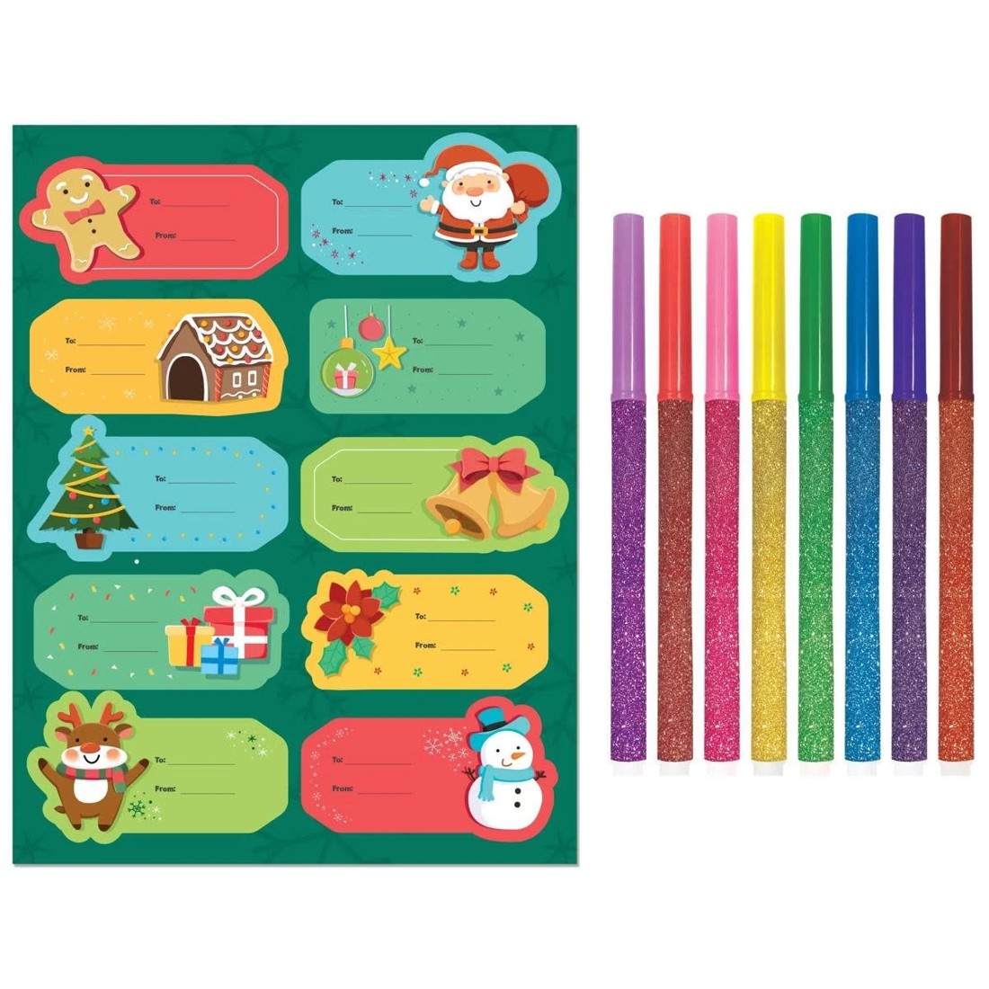 3 Kaleidoscope Christmas Colouring Kit: Jingle Bell - Book, 3 of 5