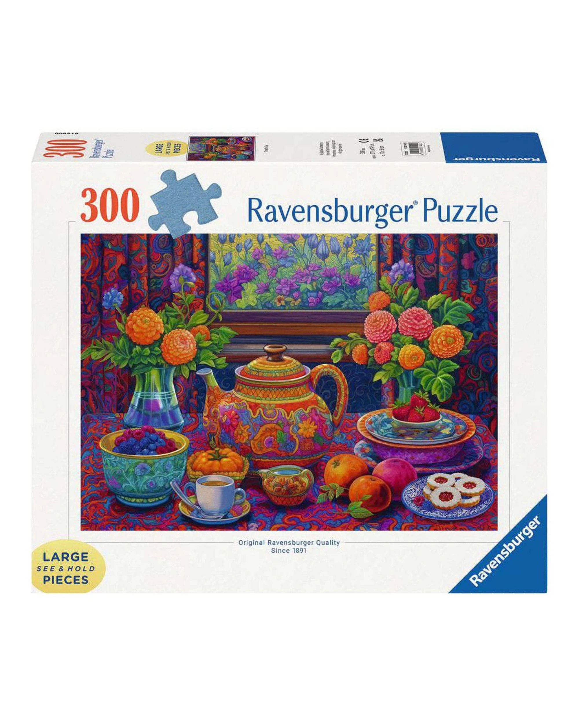 1 Ravensburger Time for Tea Large Format 300 Piece Jigsaw Puzzle, 1 of 2
