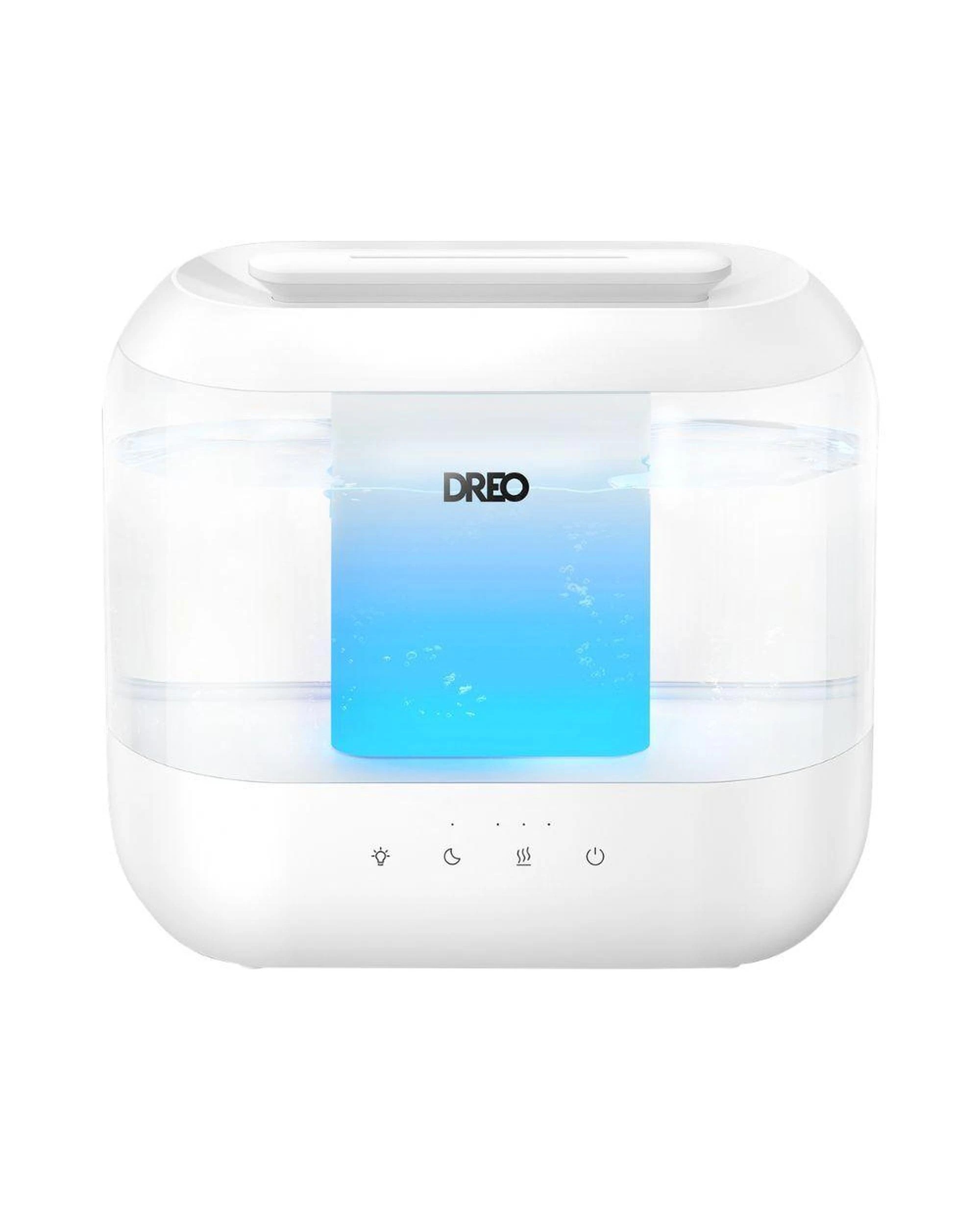 1 DREO Humidifier 311 Cool Mist Humidifier 4L White Quiet Home Bedroom Air Moisture, 1 of 10