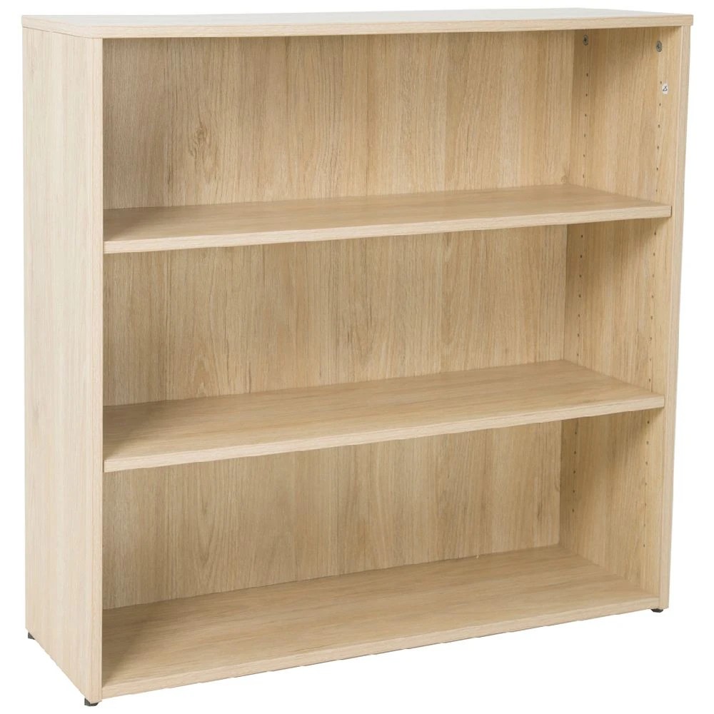 1 Stilford Pro Bookcase 900mm Oak Shelves Home Office Storage, 1 of 5