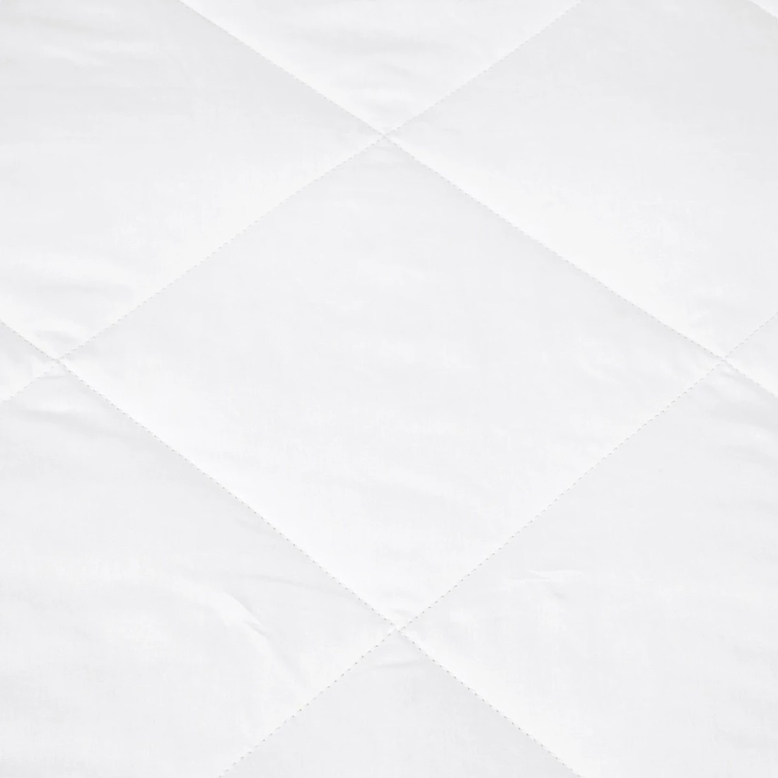 3 Low Warmth Summer Cotton Wool Quilt - Queen Bed, White, 3 of 4
