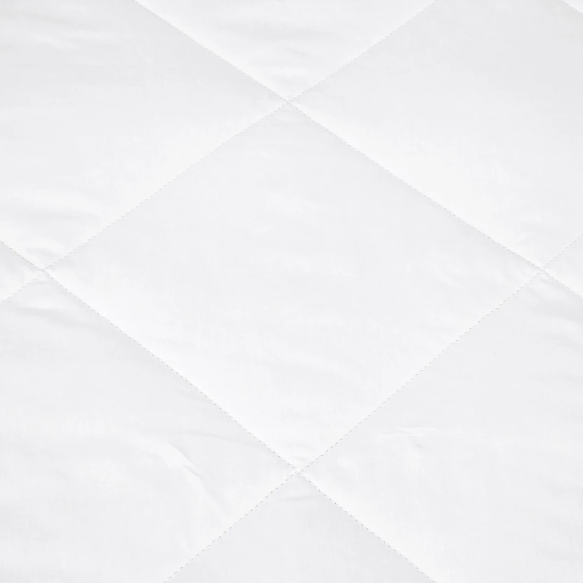 3 Low Warmth Summer Cotton Wool Quilt - Queen Bed, White, 3 of 4