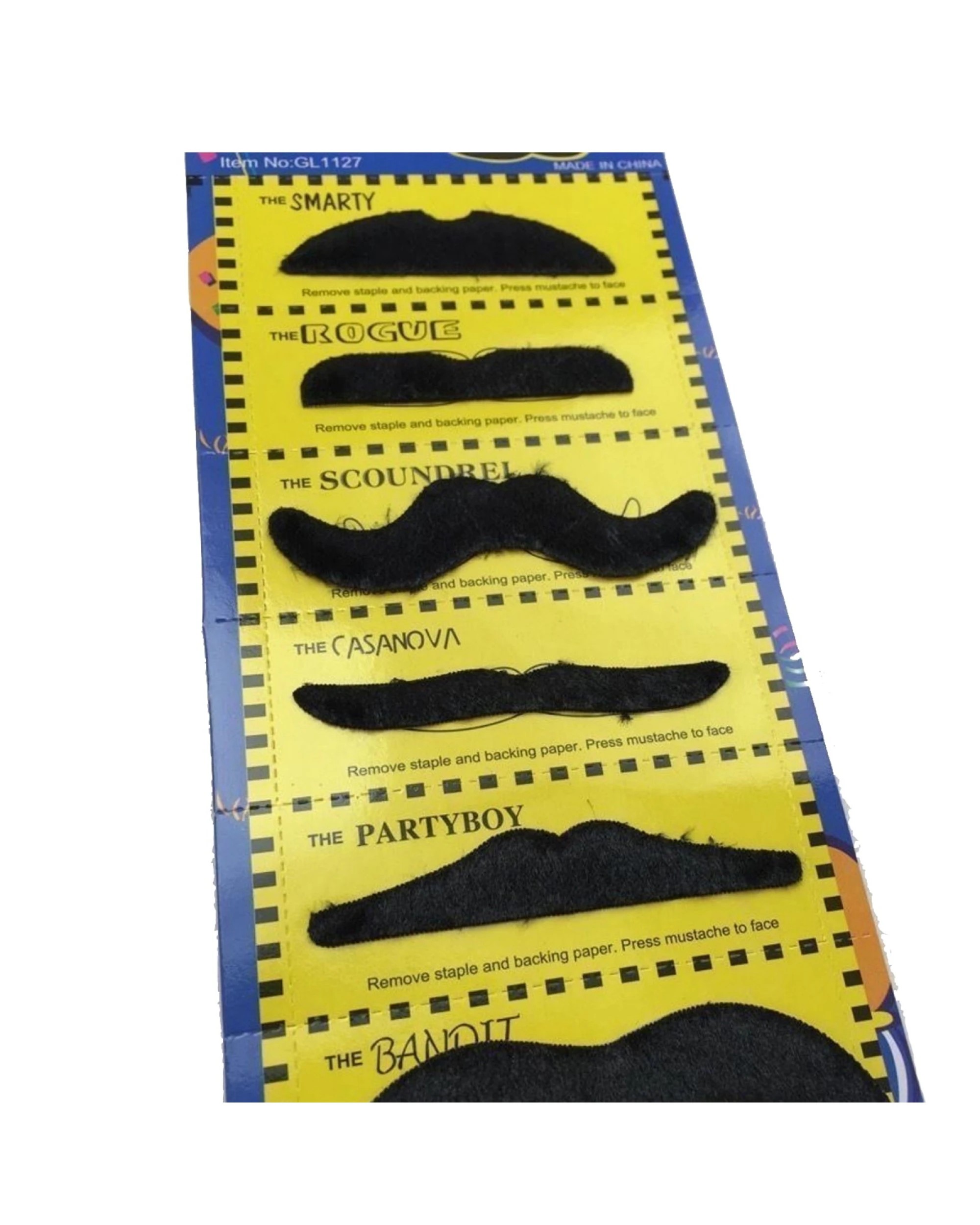 7 BR Costumes Rainbow Umbrella Hat Set with 70s Moustache Costume Props, 7 of 10