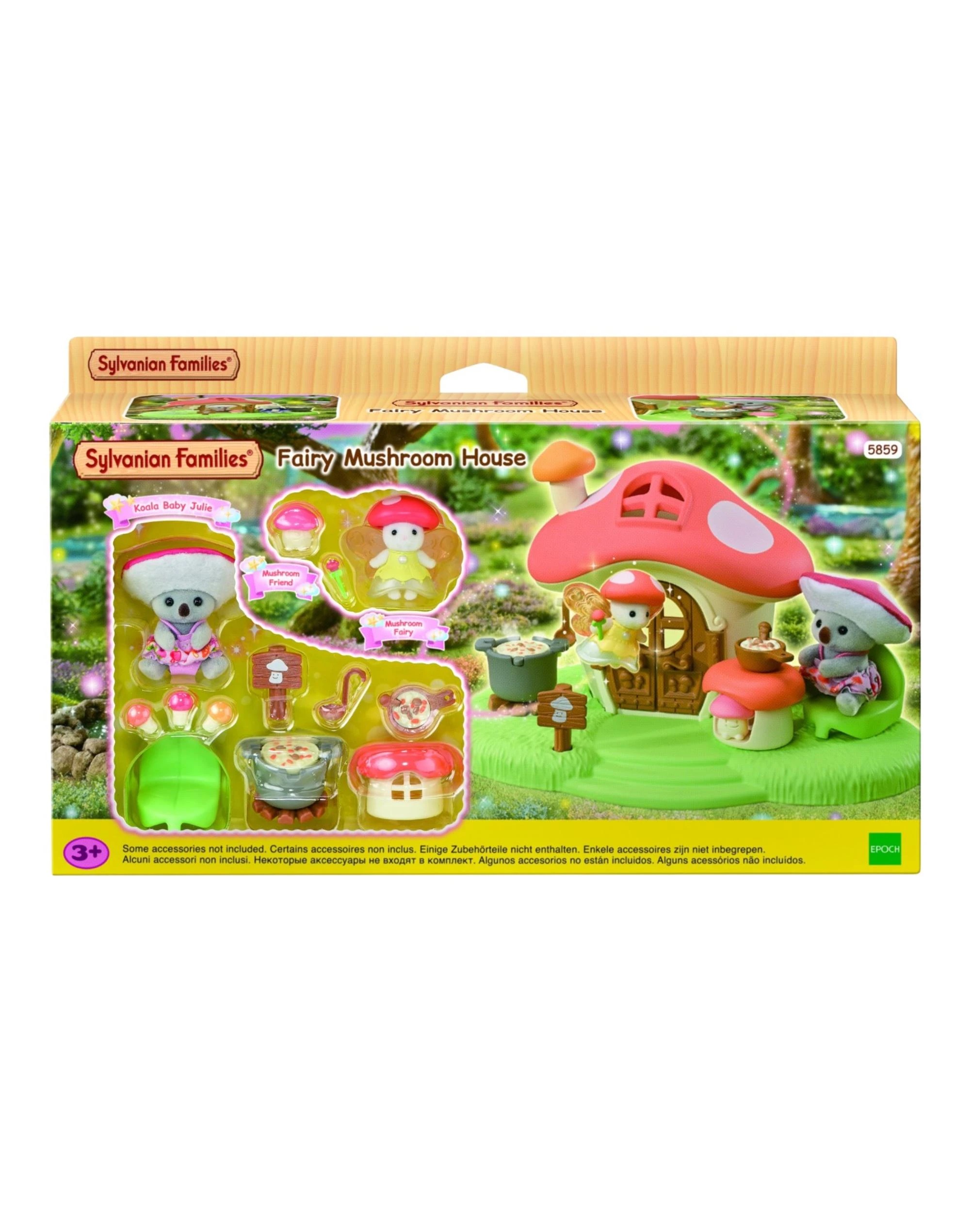 2 Sylvanian Families Fairy Mushroom House, 2 of 9
