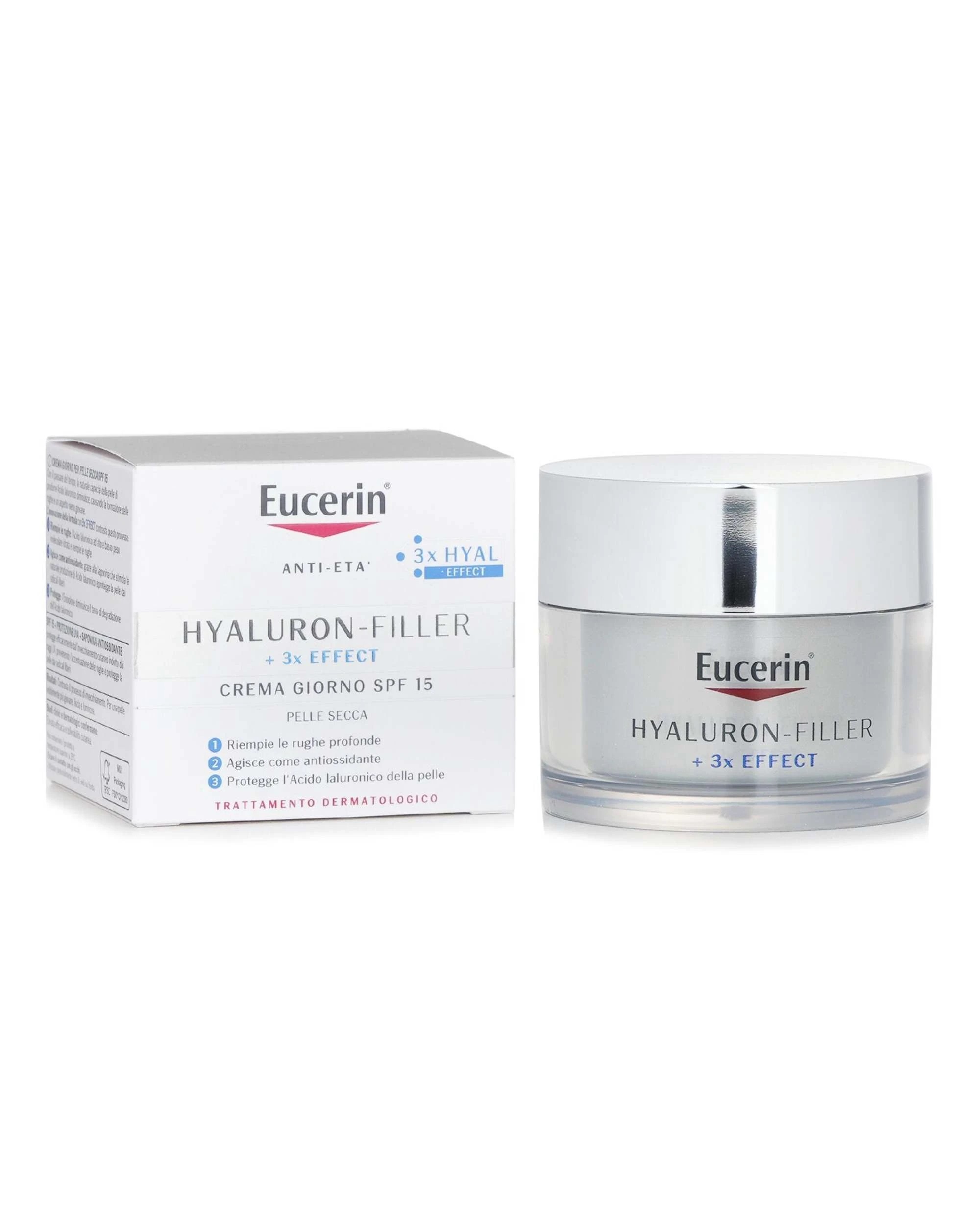 2 Eucerin Hyaluron Filler + 3x Effect Day Cream SPF15 (For Dry Skin) 50ml, 2 of 3