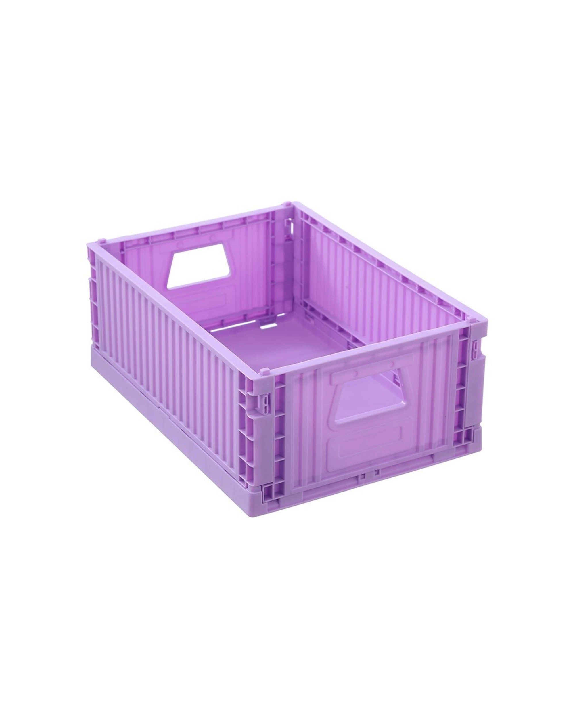 1 Boxsweden Foldaway Crate Storage 29x21cm Collapsible Storage Stackable - Assorted, 1 of 8