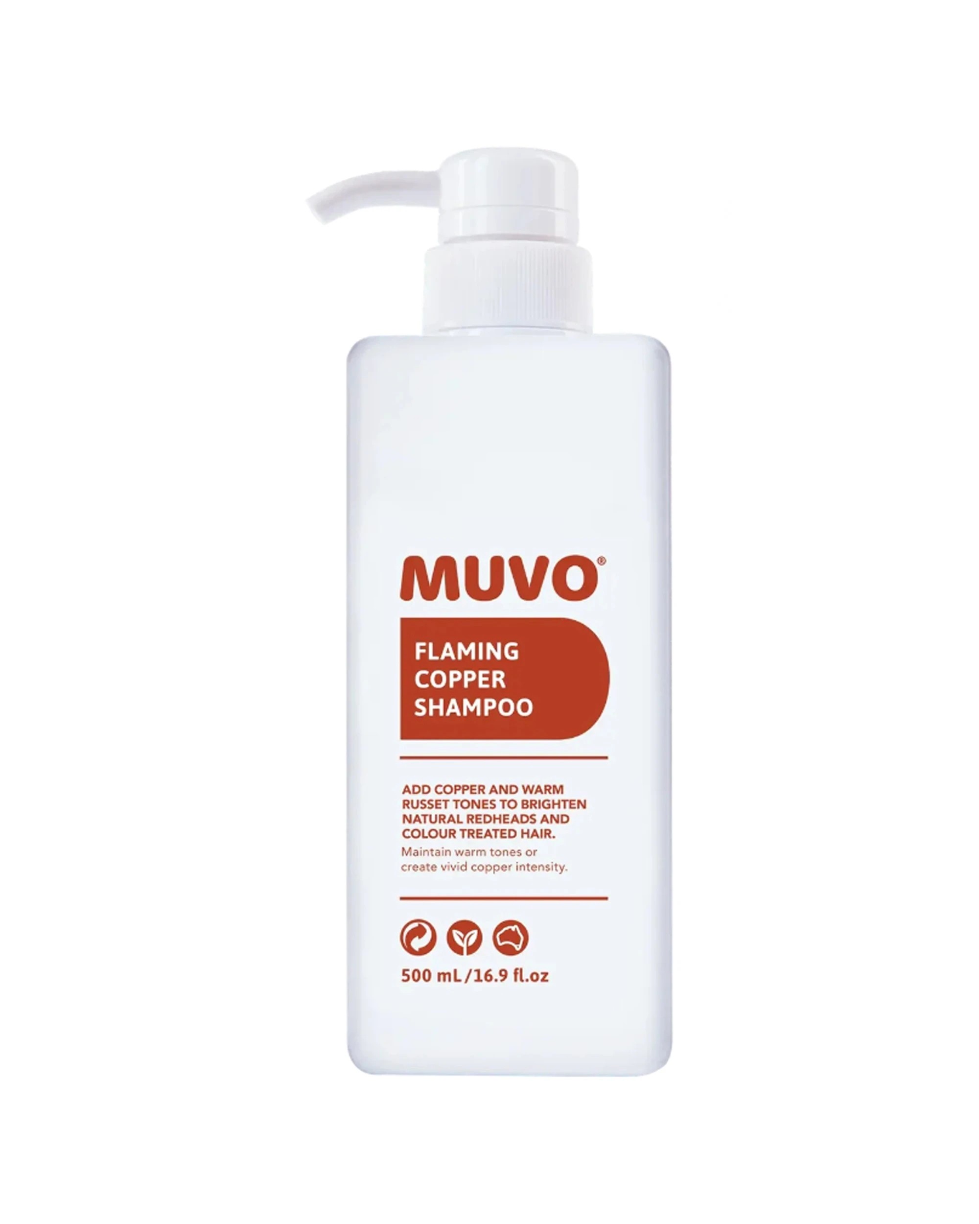 1 Muvo Flaming Shampoo Hair Colour Vibrancy Enhancer 500ml - White, 1 of 1